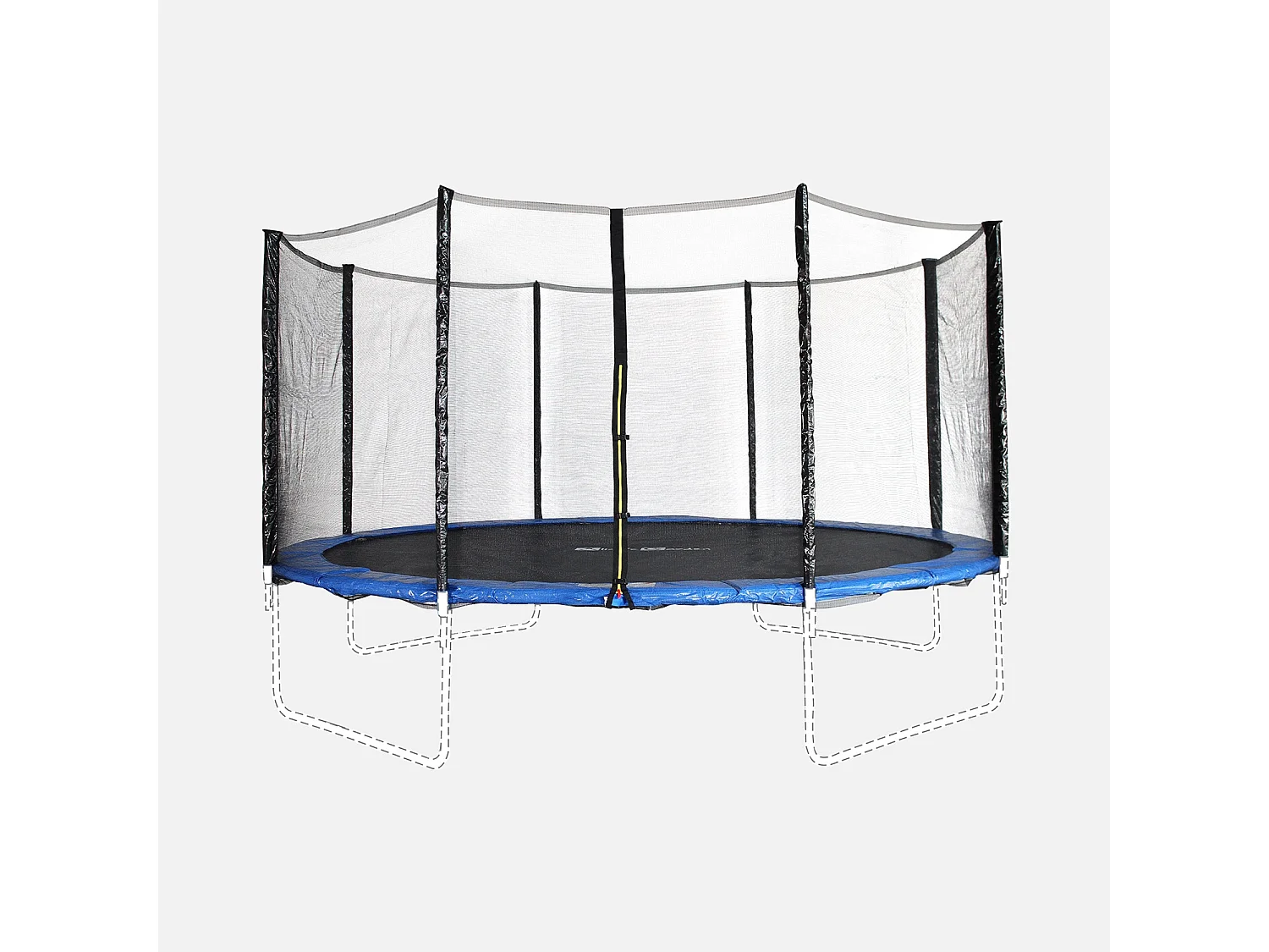 Kit ricambio rete protezione trampolino