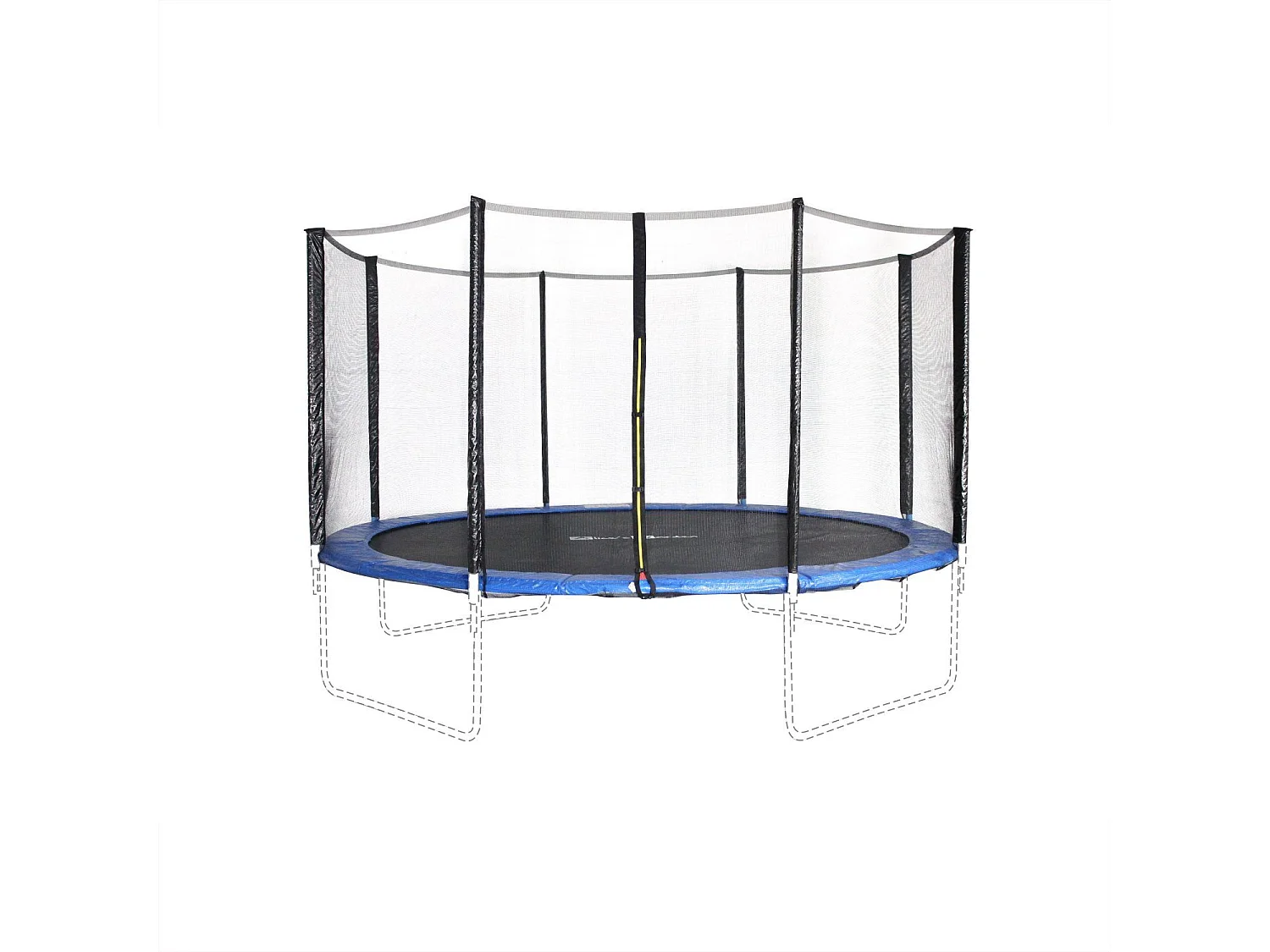 Kit ricambio rete protezione trampolino