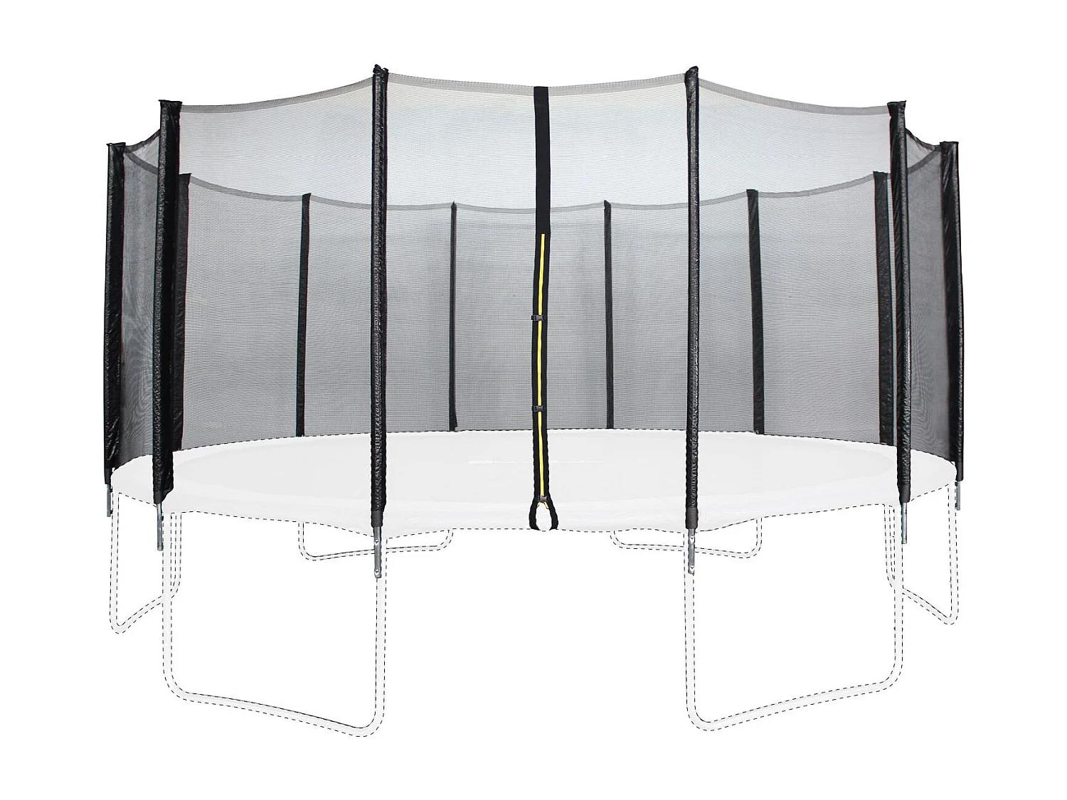 Kit de remplacement de filet de protection de trampoline. ANTARES OUTER. pour trampoline Jupiter Ø490cm