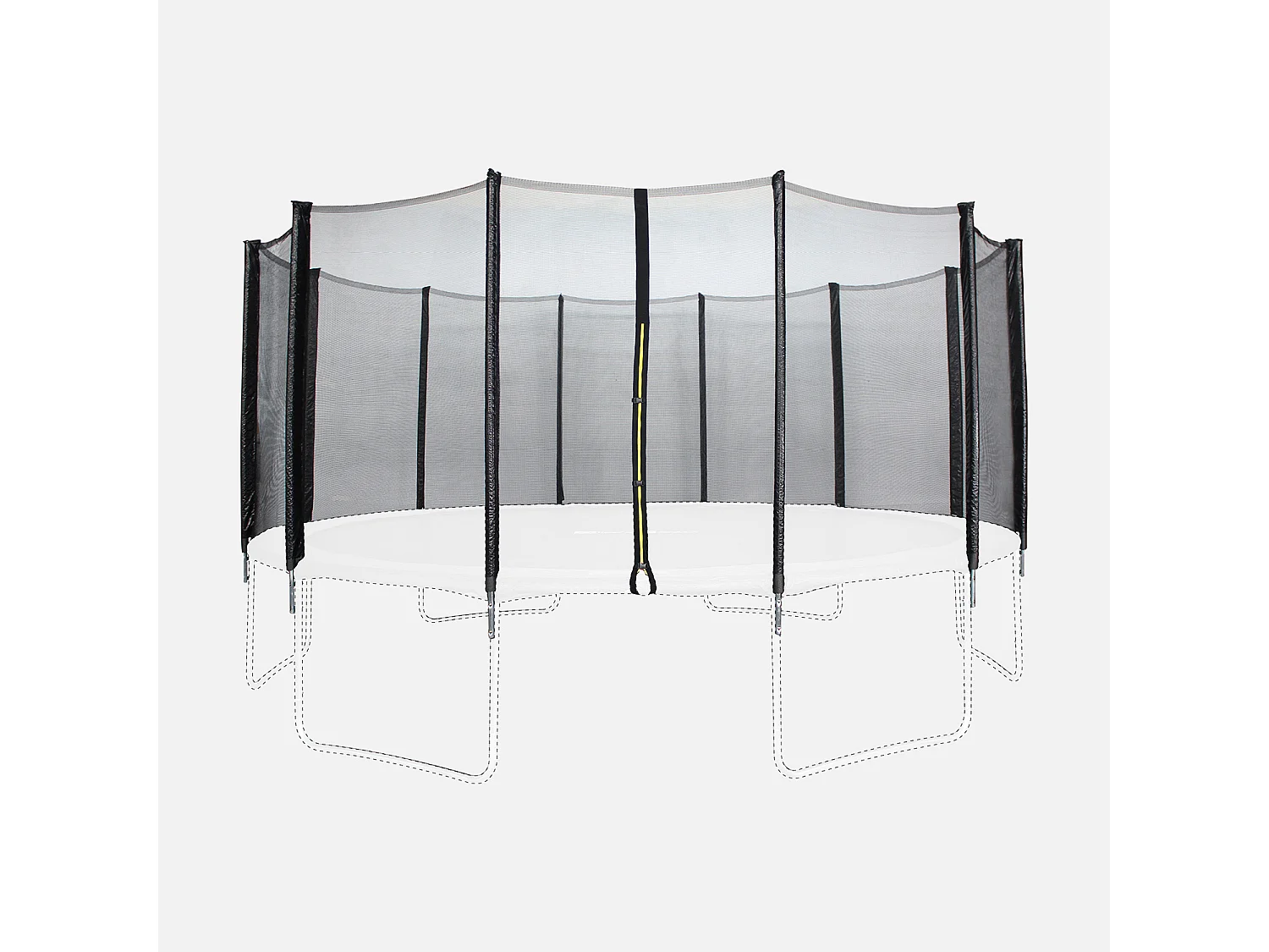 Kit de remplacement de filet de protection de trampoline. ANTARES OUTER. pour trampoline Jupiter Ø490cm
