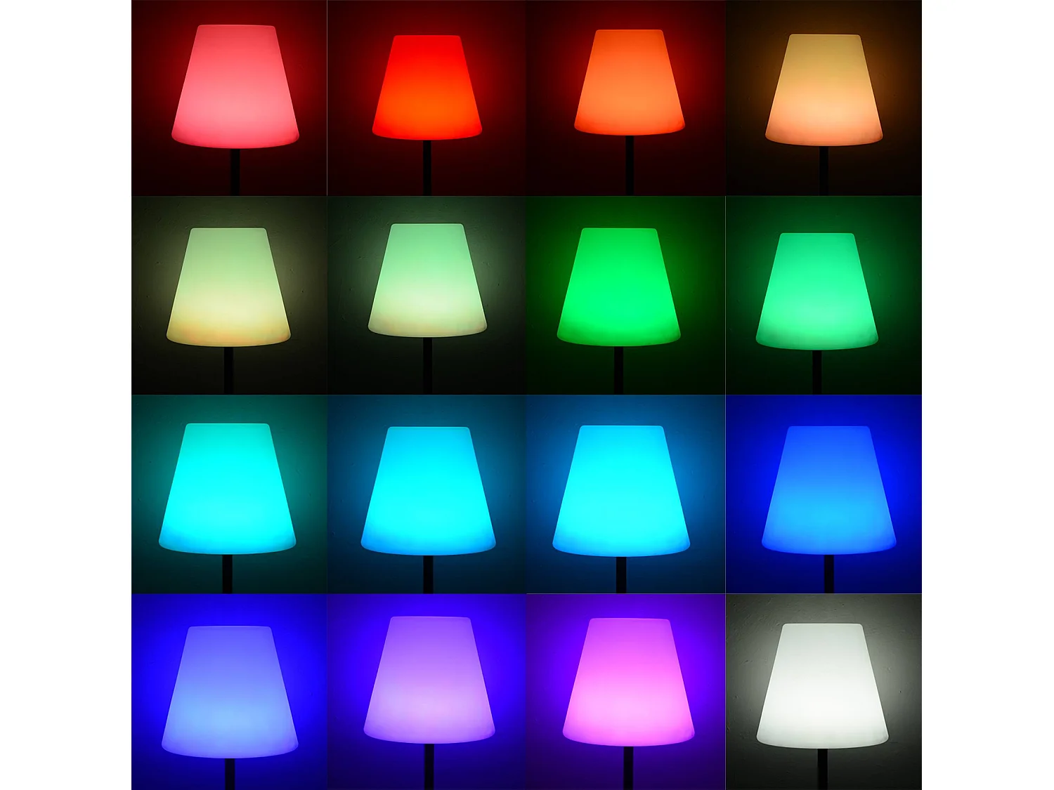 Farola solar de exterior led