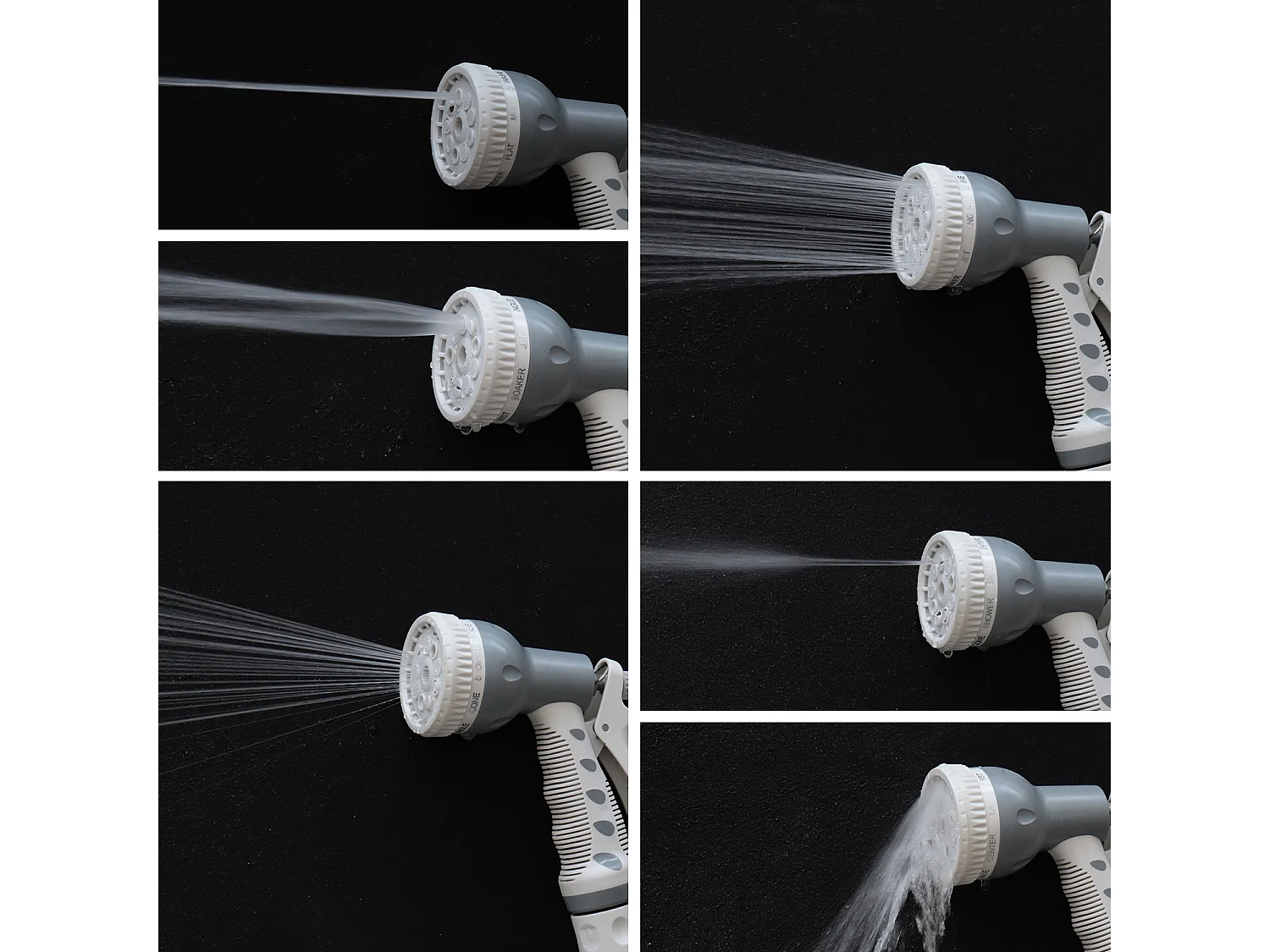 Avvolgitubo automatico a parete con tubo flessibile, 30m, grigio