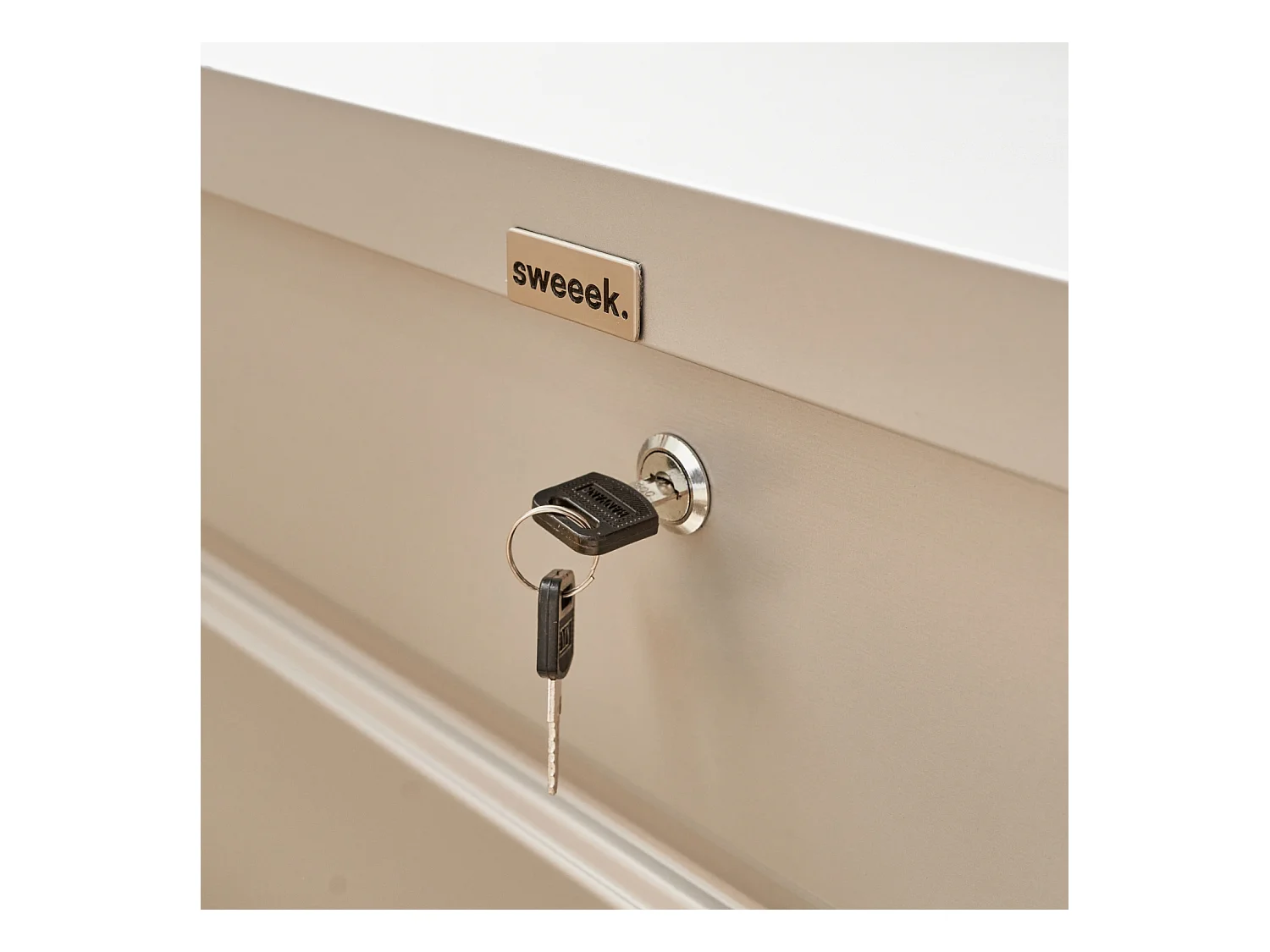 Arcón de jardín metálico de 285l gris aluminio