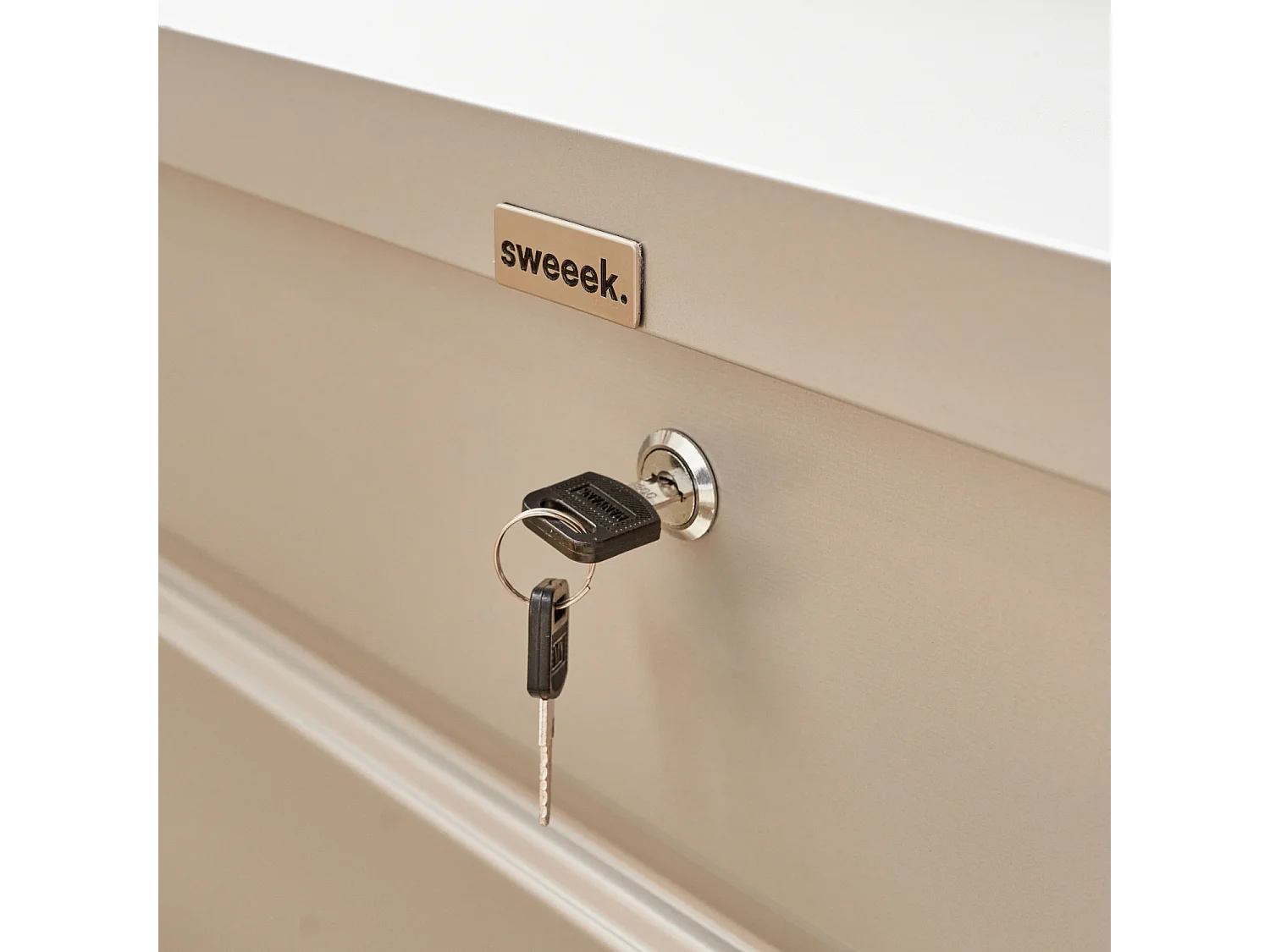 Coffre de jardin en métal - DETROIT- 385L gris aluminium