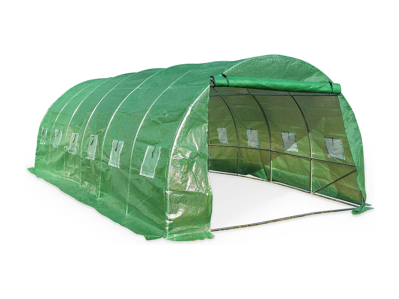 Serra da giardino in polietilene, verde