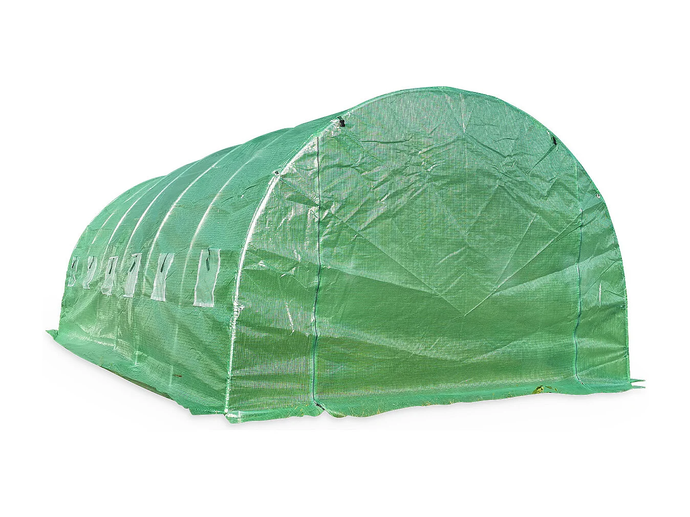 Serra da giardino in polietilene, verde