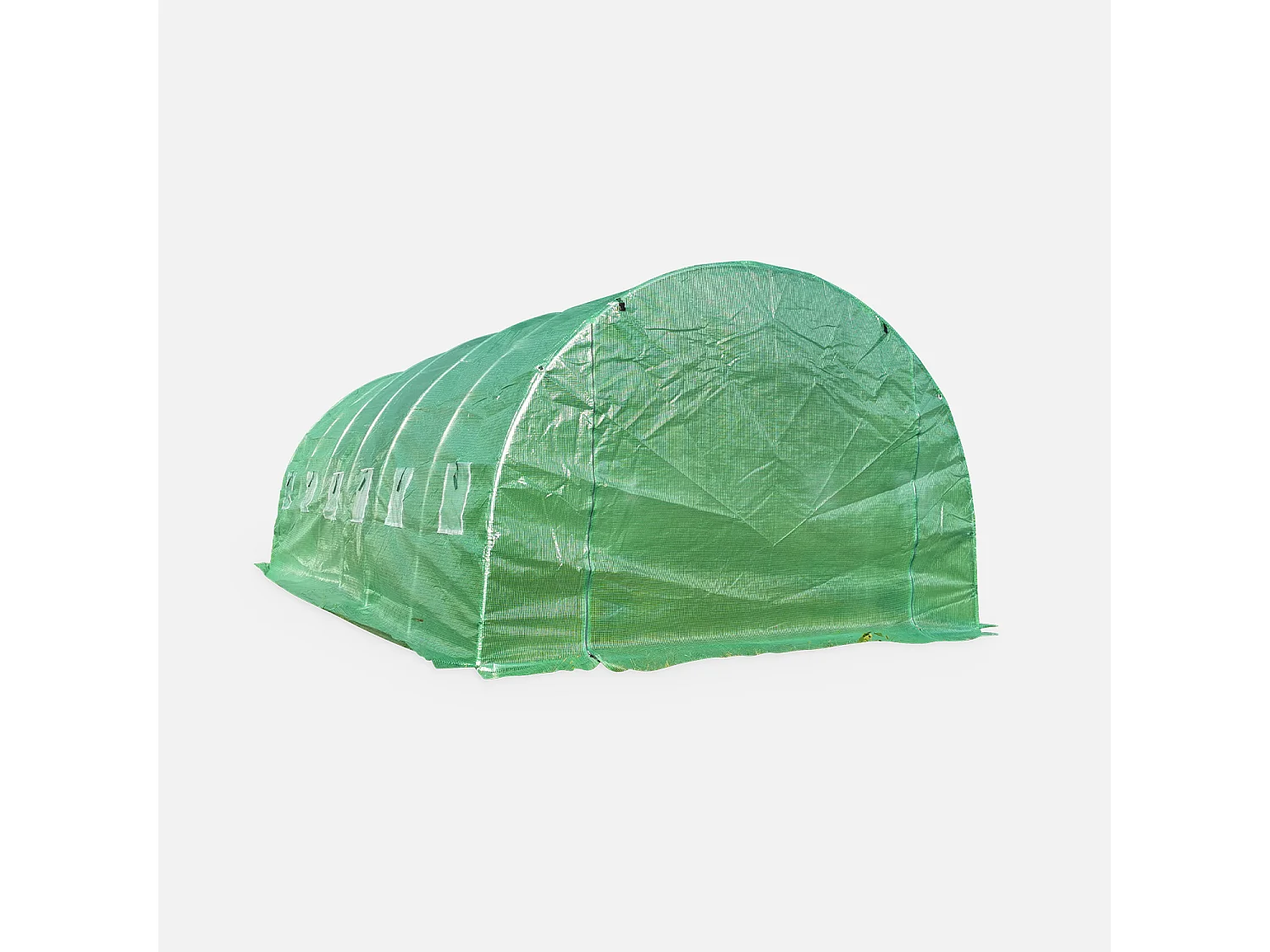 Serra da giardino in polietilene, verde