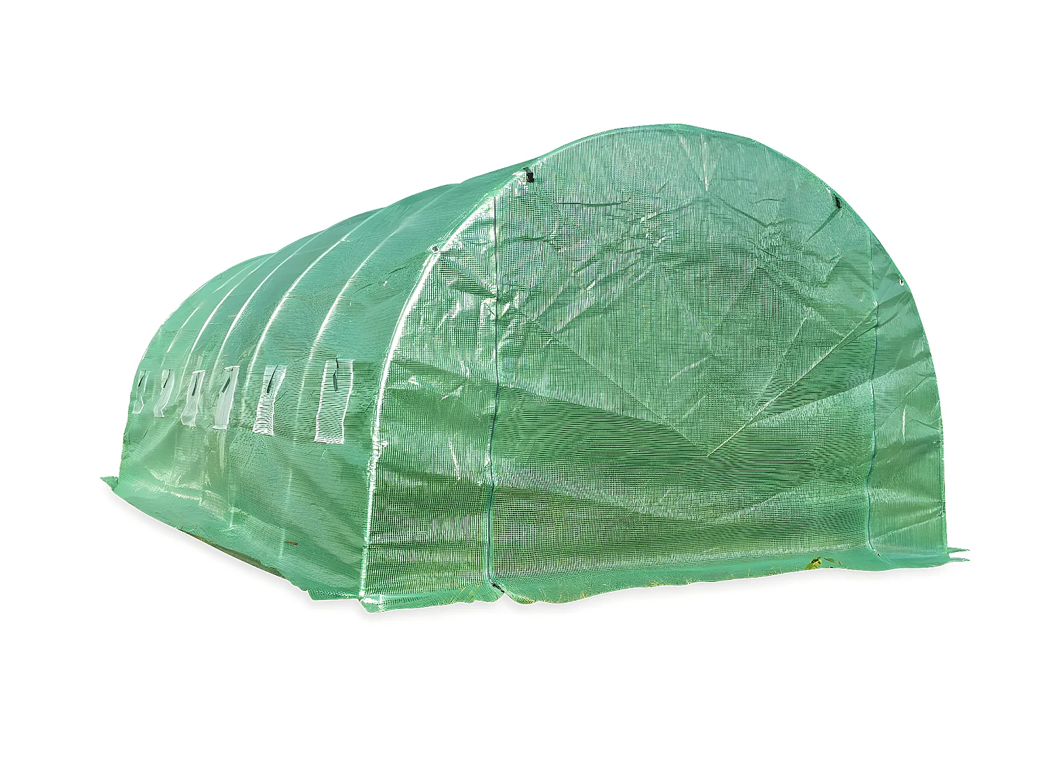 Bâche de remplacement pour serre de jardin tunnel Romarin 18m². film de serre