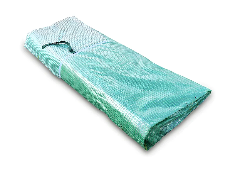 Bâche de remplacement pour serre de jardin tunnel Romarin 18m². film de serre