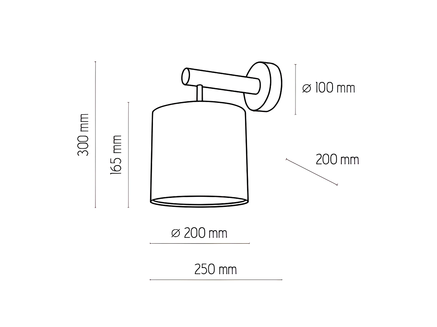 Applique murale en tissu blanc et bois - modèle DEVA de TK LIGHTING