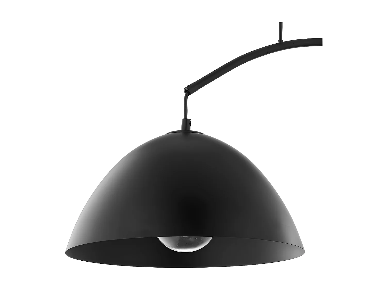 Suspension double en métal noir - L92cm x h130cm - 2xE27 - modèle FARO de TK LIGHTING