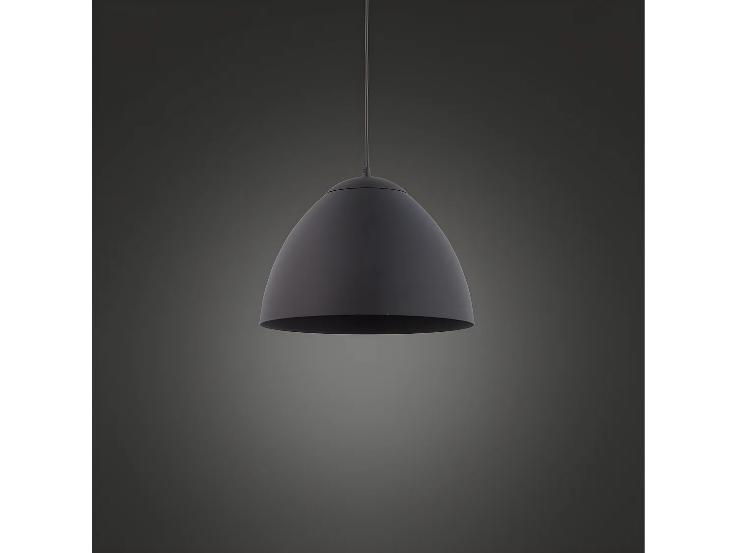 Suspension en métal noir – diam35cm x h120cm réglable - 1xE27 - modèle FARO de TK LIGHTING