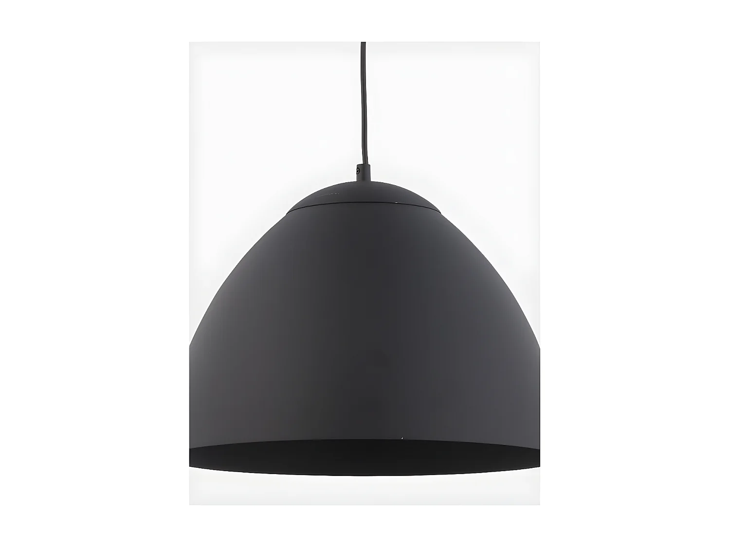 Suspension en métal noir – diam35cm x h120cm réglable - 1xE27 - modèle FARO de TK LIGHTING