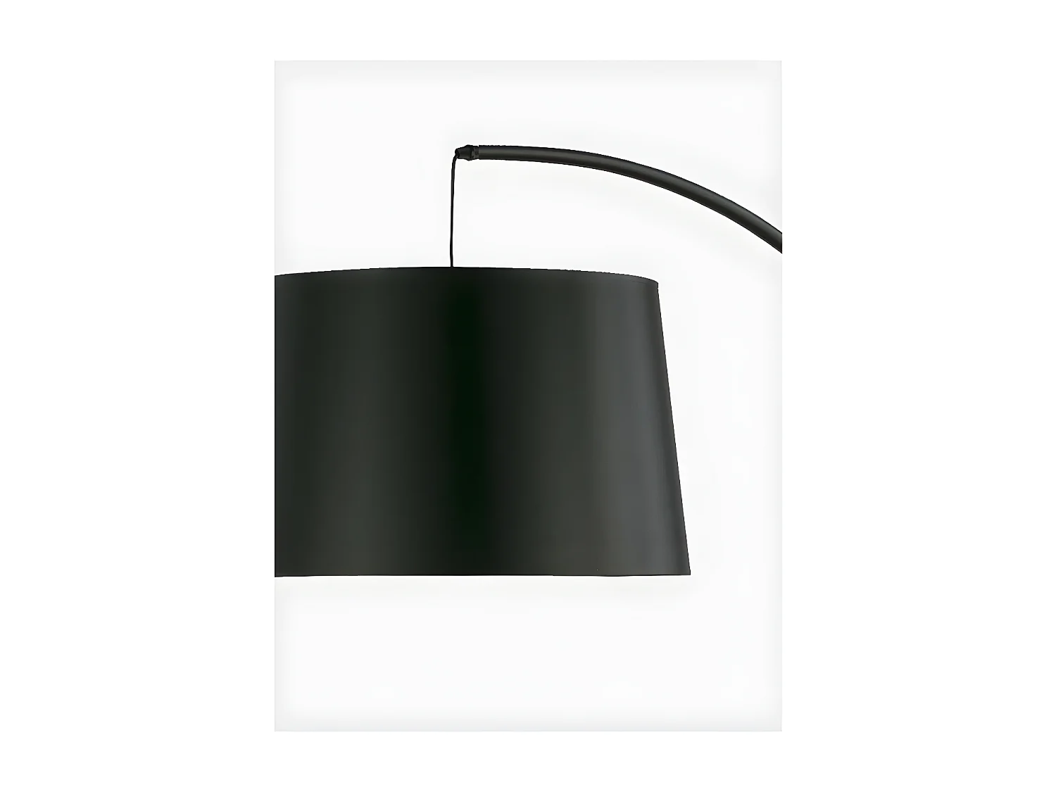 Grand lampadaire Arc noir - H200cm - 1xE27 - modèle HANG de TK LIGHTING