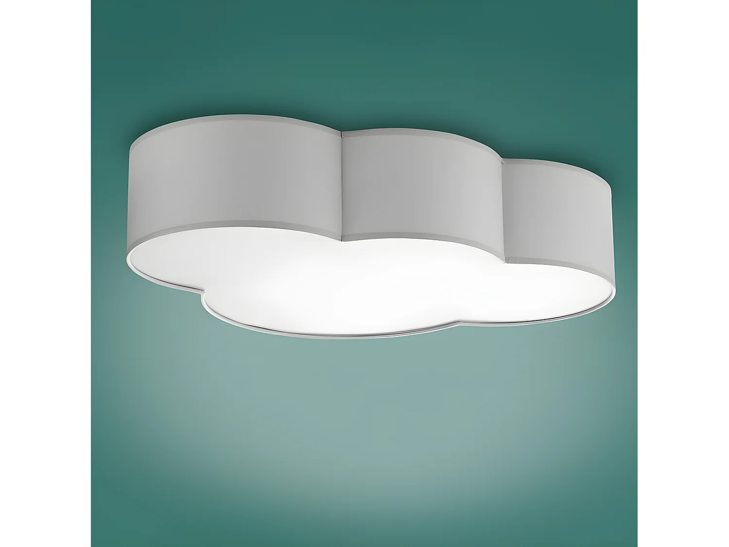 Plafonnier nuage - h13cm - 4 x E27- modèle CLOUD de TK LIGHTING