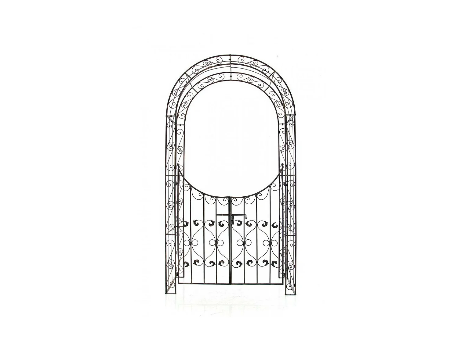 Arche à rosiers - Métal & Métal - Bronze - Sina