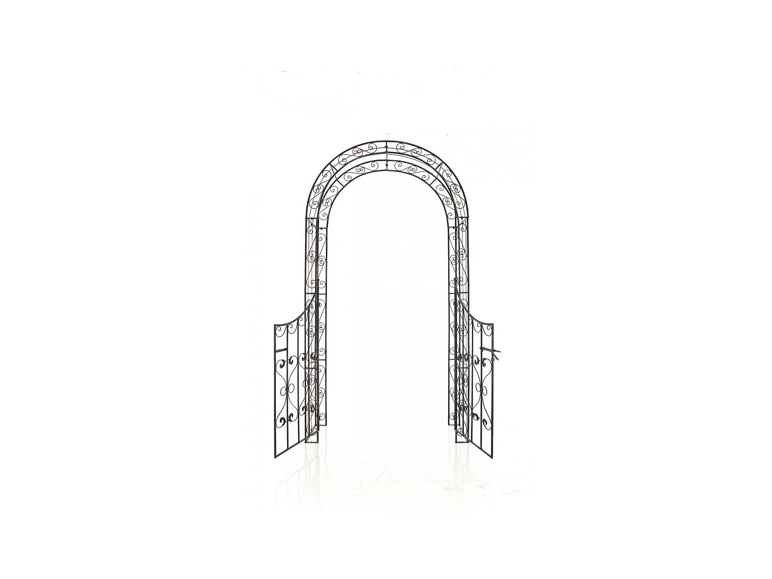 Arche à rosiers - Métal & Métal - Bronze - Sina