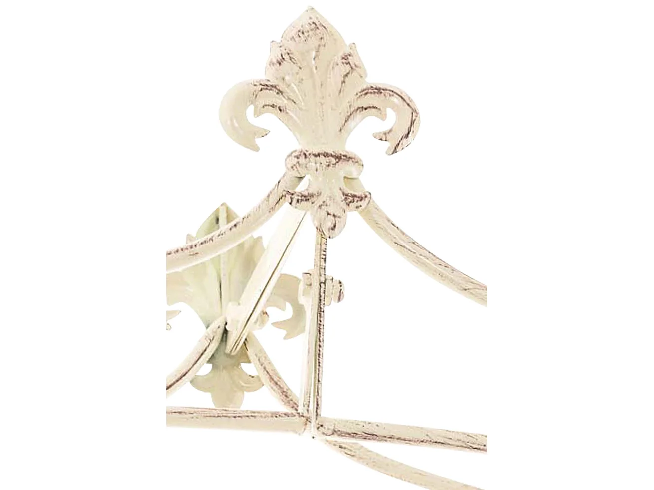 Arche à rosiers - Métal - Crème antique - Anna