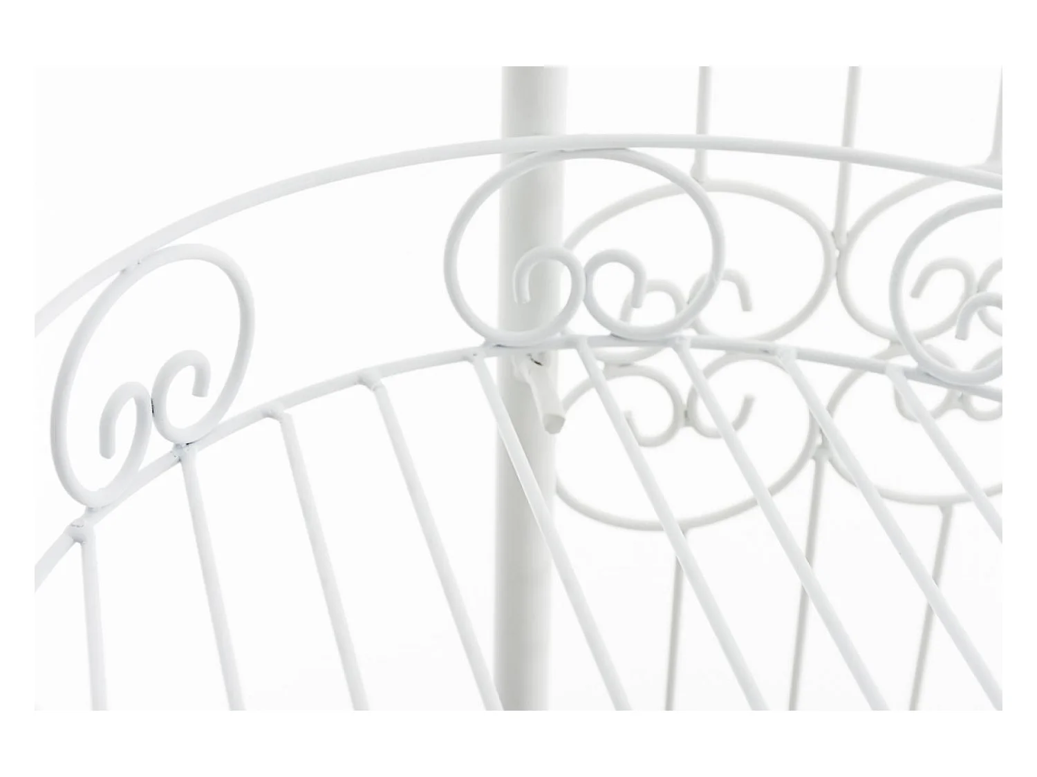 Rozenboog - Metalen & Metaal - wit - Alessia