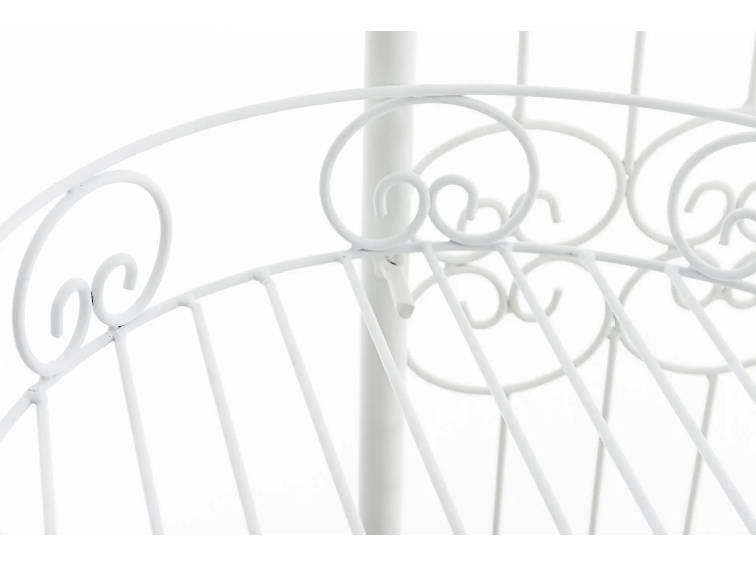 Arche à rosiers - Métal & Métal - Blanc - Alessia