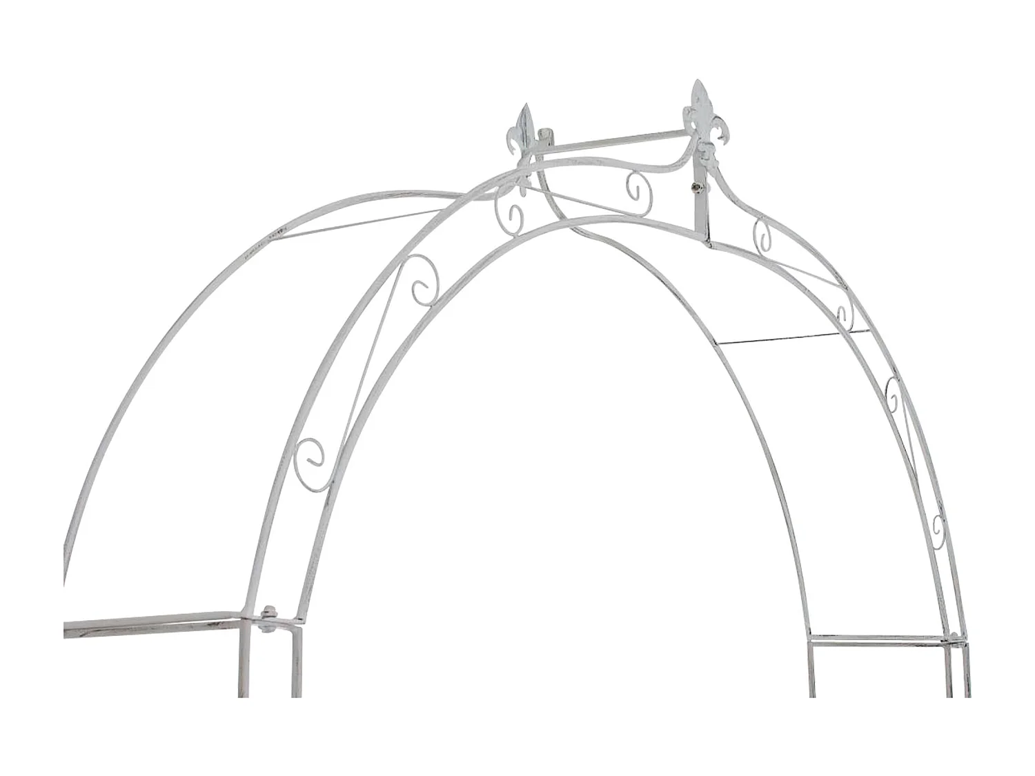 Arco di rose - Metallo - bianco antico - Anna