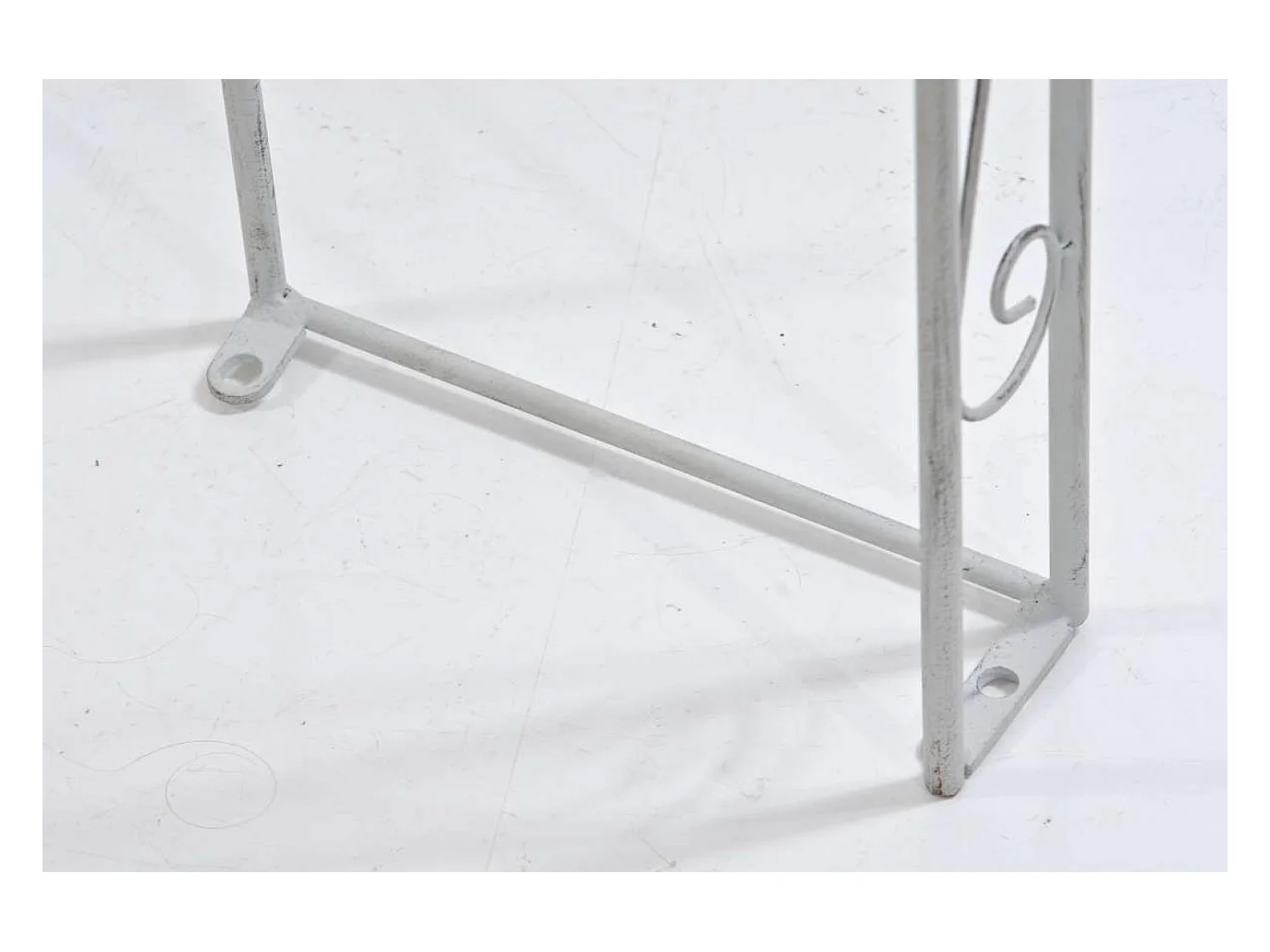 Rozenboog - Metaal - antiek/wit - Anna