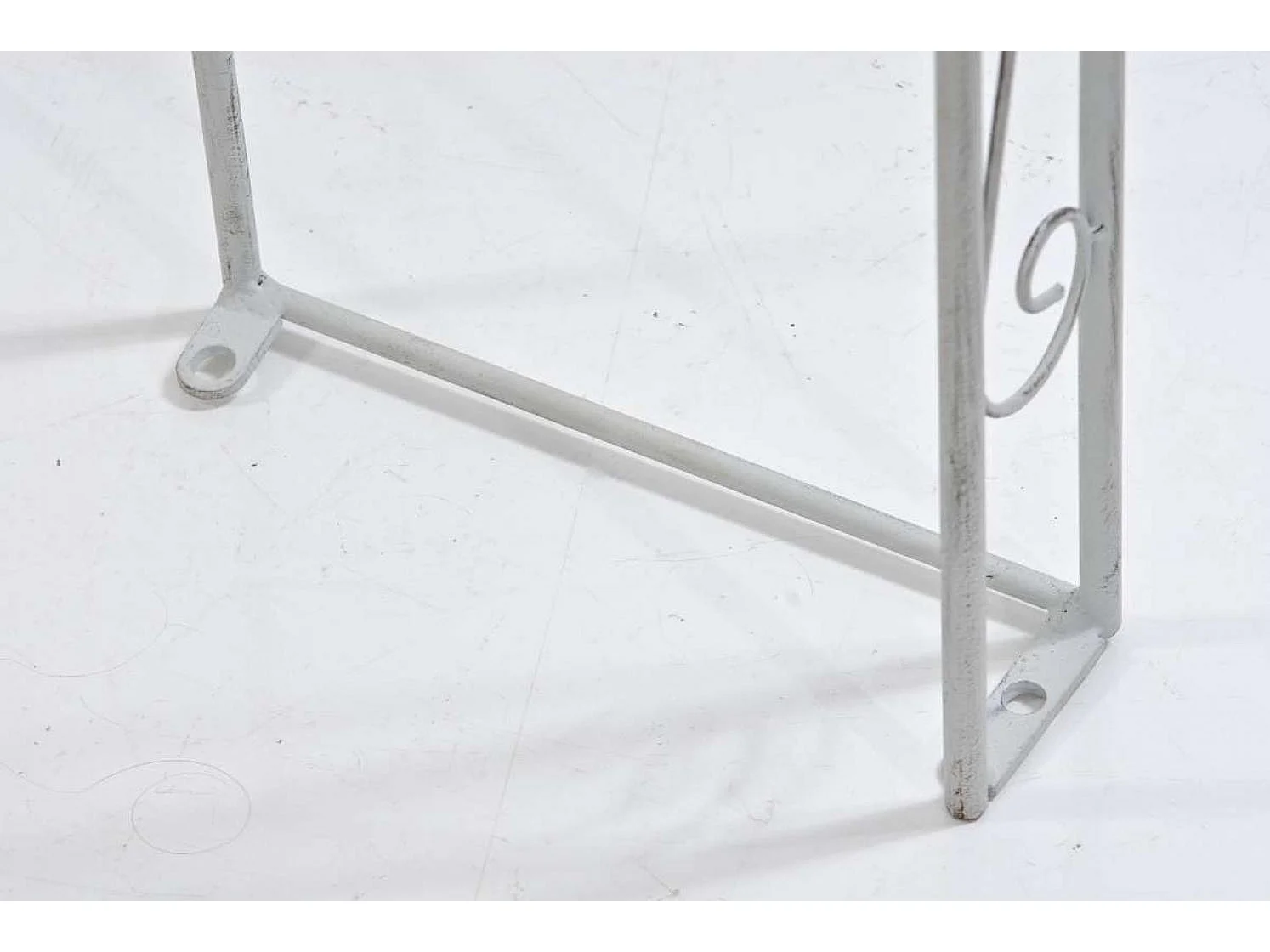 Arche à rosiers - Métal - Blanc antique - Anna