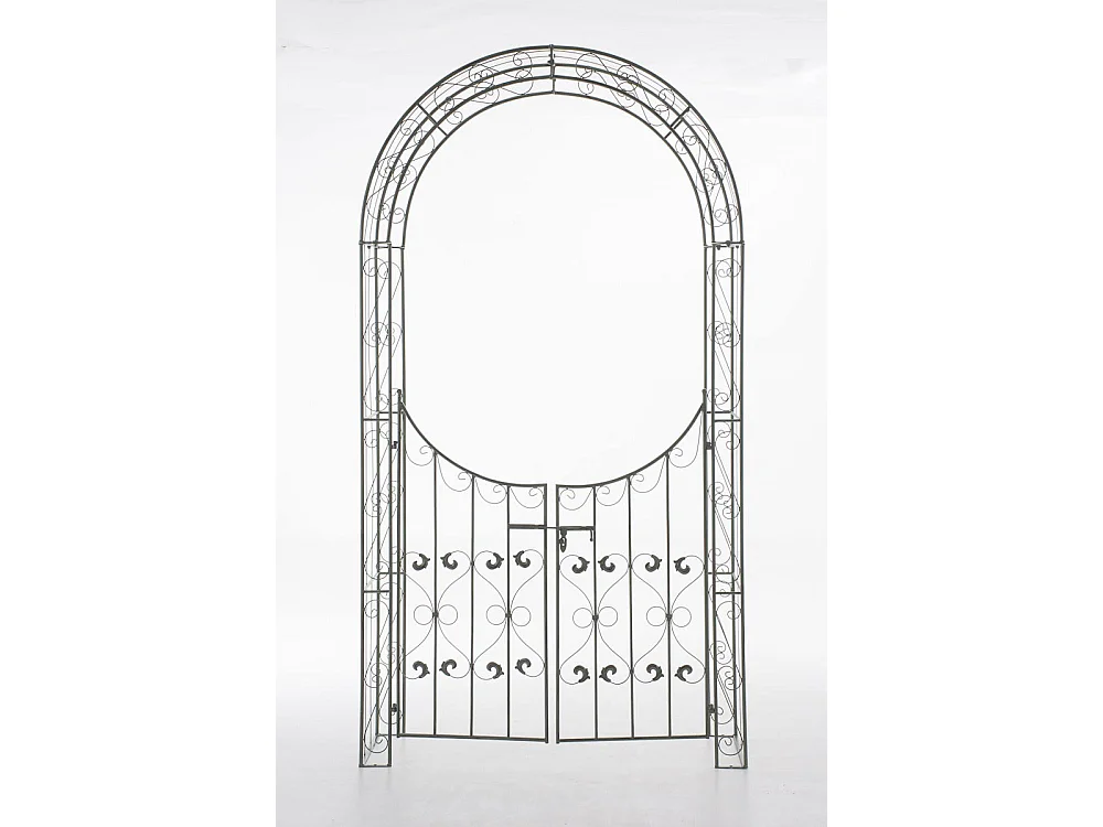 Arche à rosiers - Métal & Métal - Vert antique - Sina