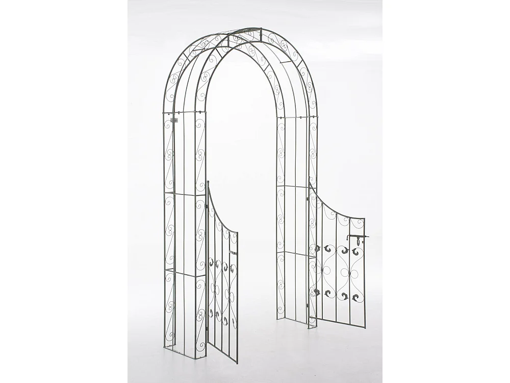 Arche à rosiers - Métal & Métal - Vert antique - Sina