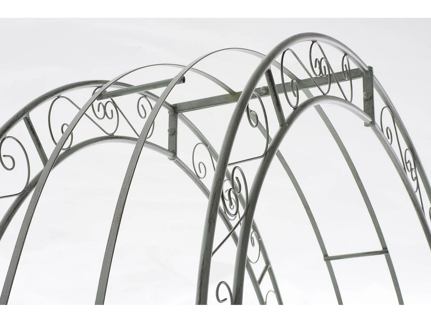 Arche à rosiers - Métal & Métal - Vert antique - Sina