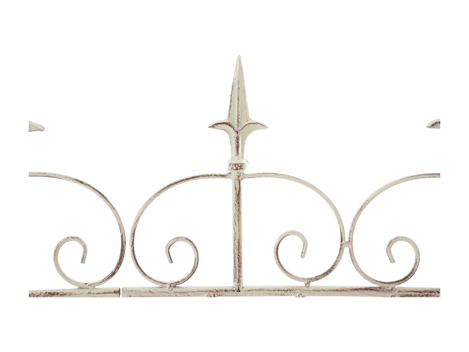 Clôture de jardin - Métal - Crème antique - Mangold