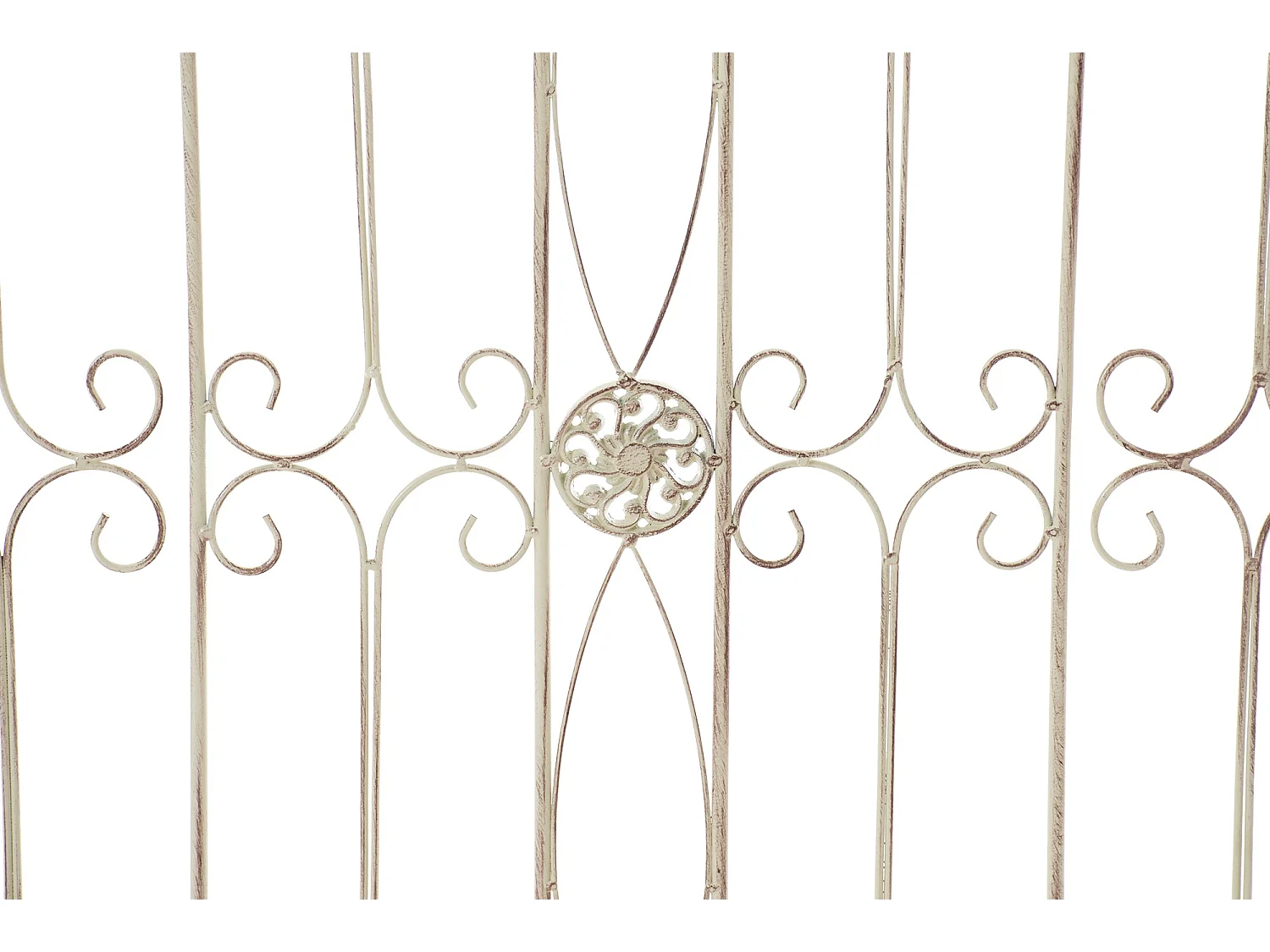 Clôture de jardin - Métal - Crème antique - Mangold