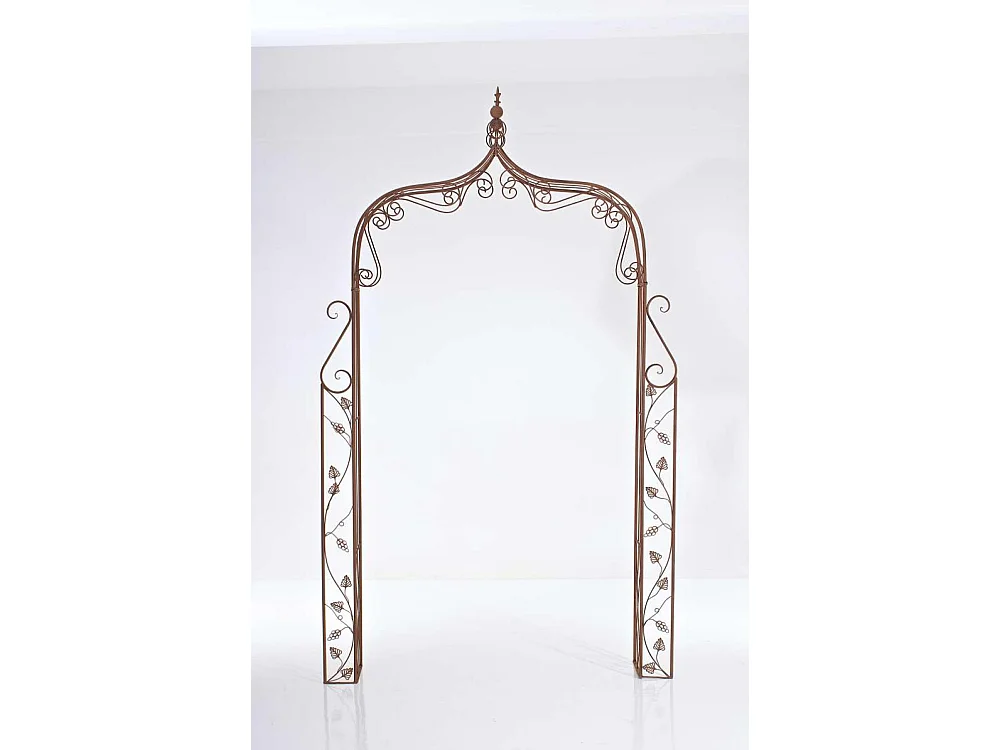 Rosenbogen - Metall - antik braun - Aurora