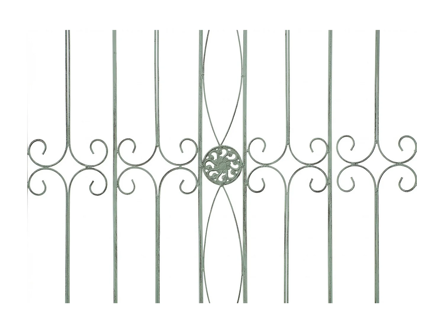 Clôture de jardin - Métal - Vert antique - Mangold