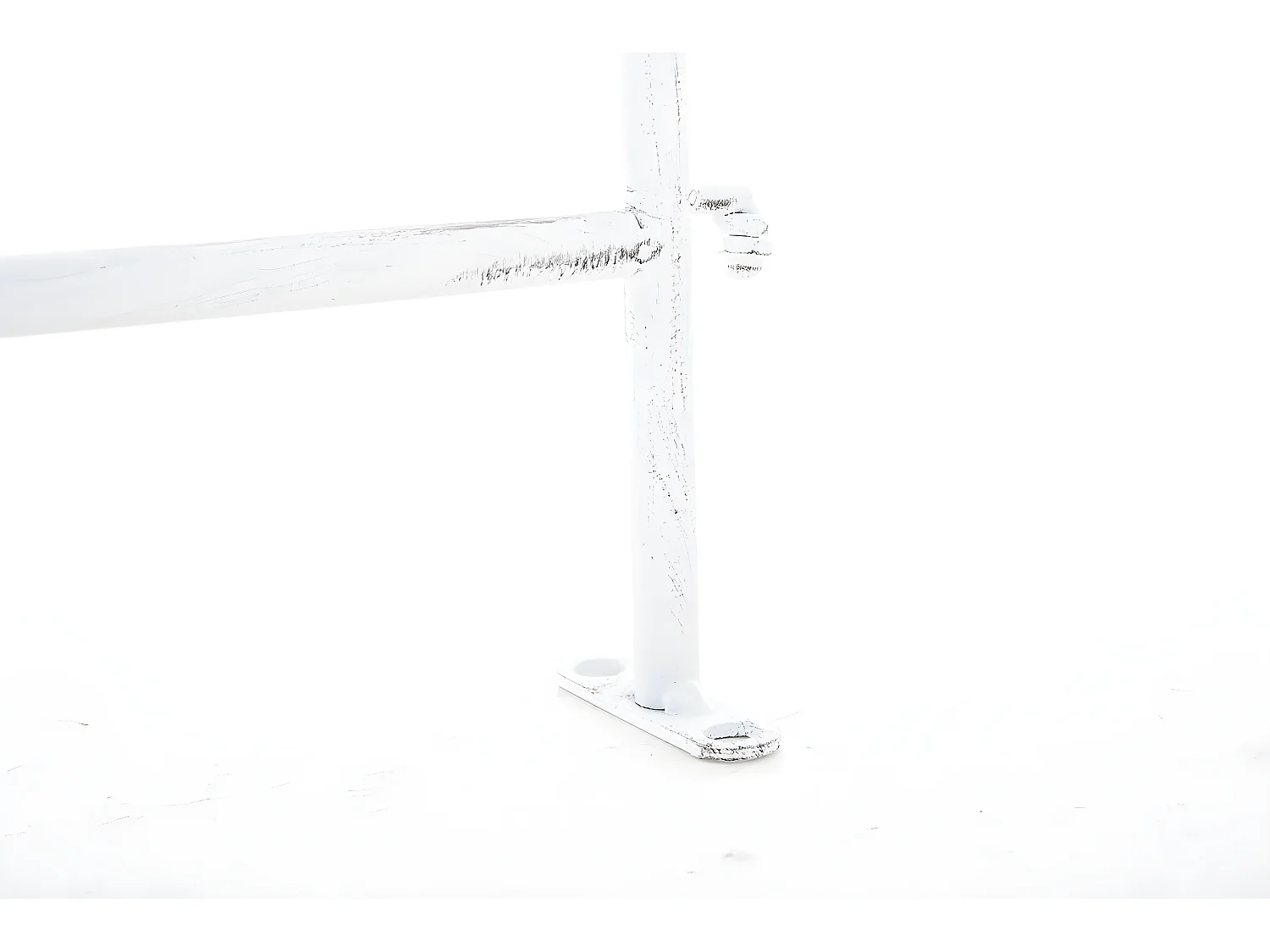 Clôture de jardin - Métal - Blanc antique - Mangold