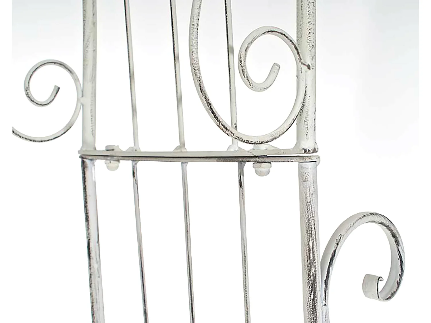 Arche à rosiers - Métal - Blanc antique - Aurora