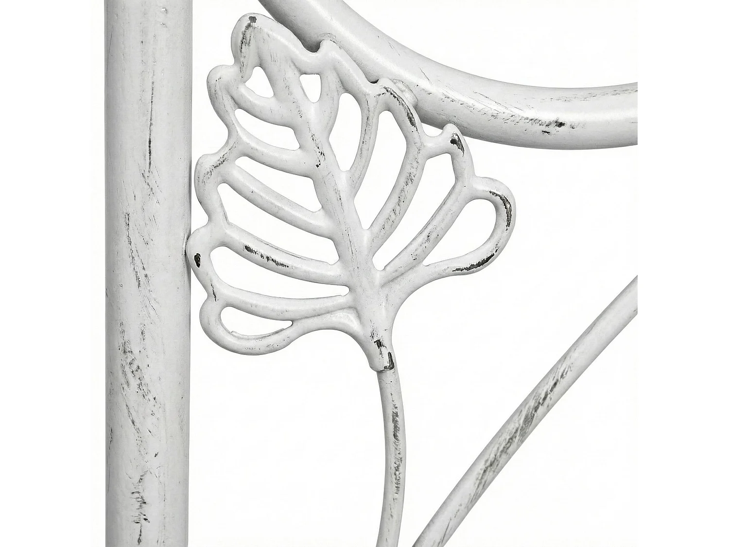 Arche à rosiers - Métal - Blanc antique - Aurora