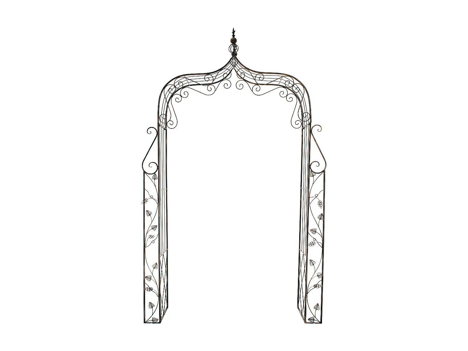 Arche à rosiers - Métal - Bronze - Aurora