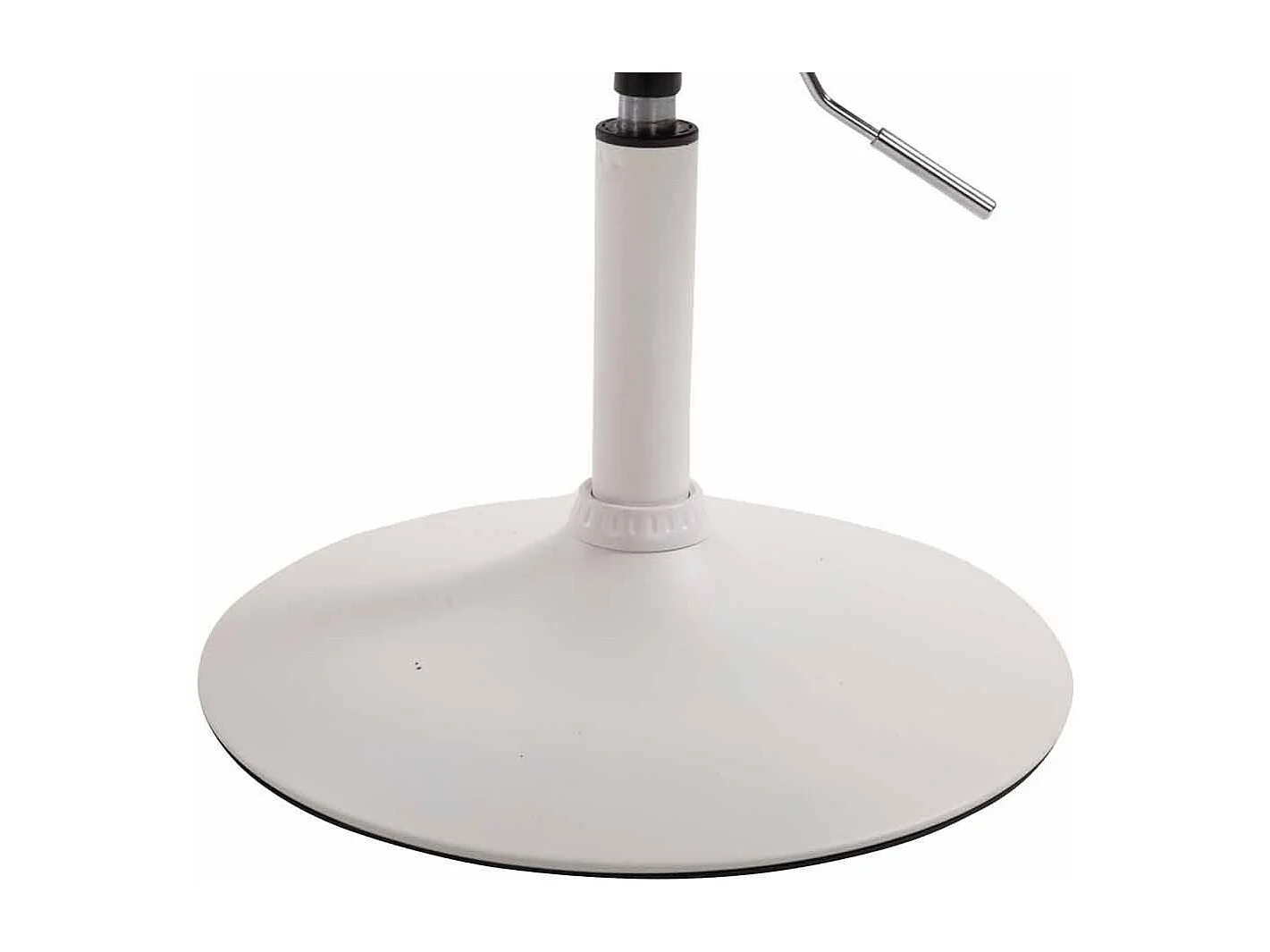 chaise salle à manger - Plastique & Blanc - Noir - Maverick