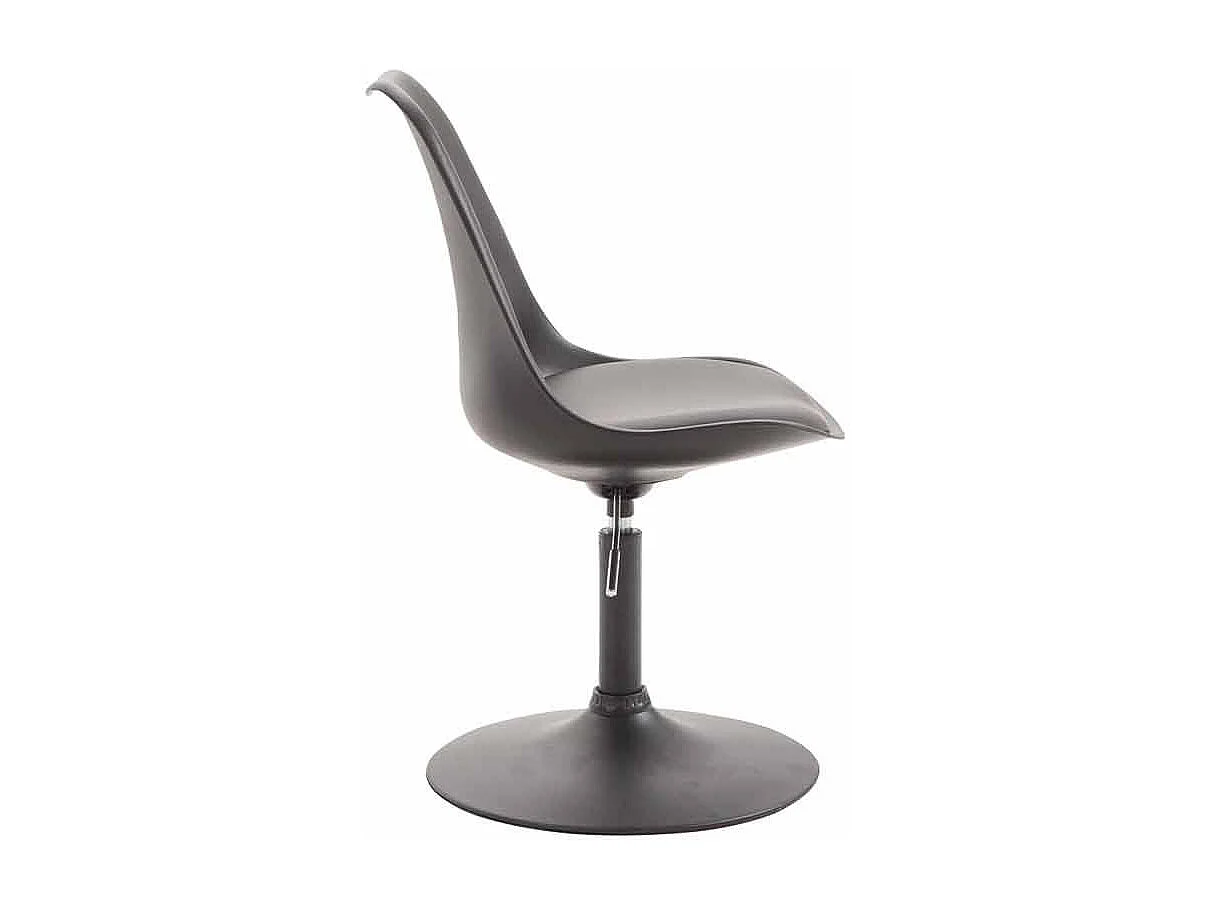 Eetkamerstoelen - Kunststof & zwart - zwart - Maverick