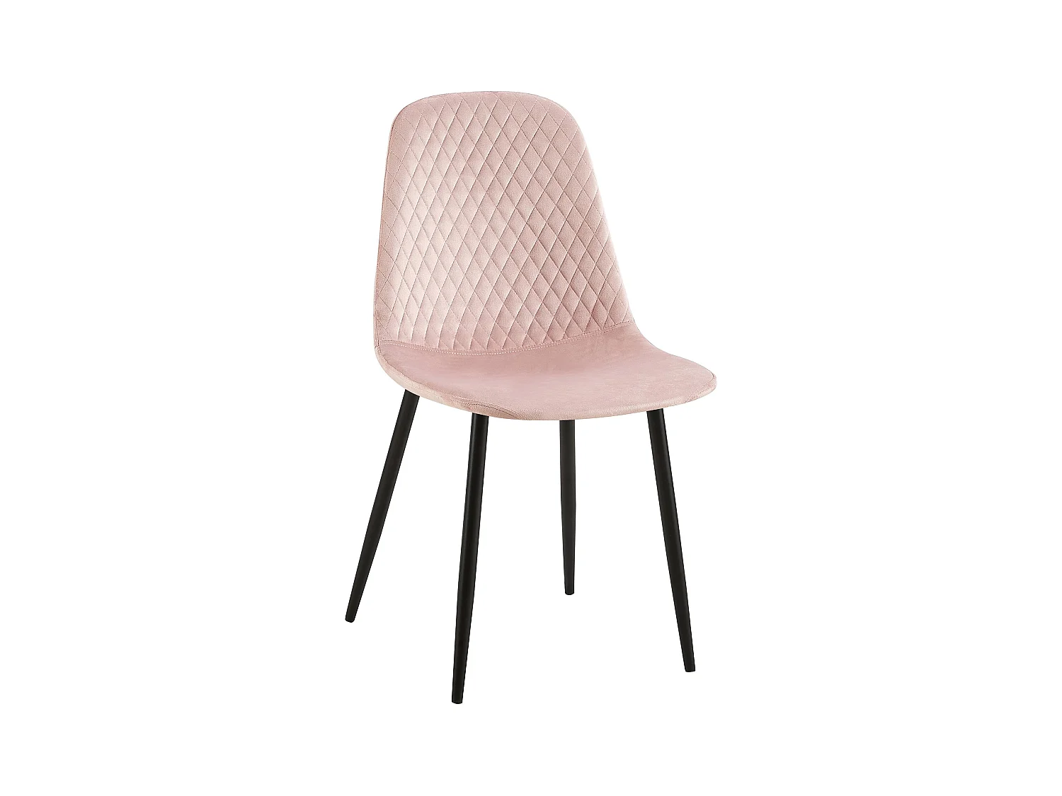chaise salle à manger - Velours - Rose - Giverny