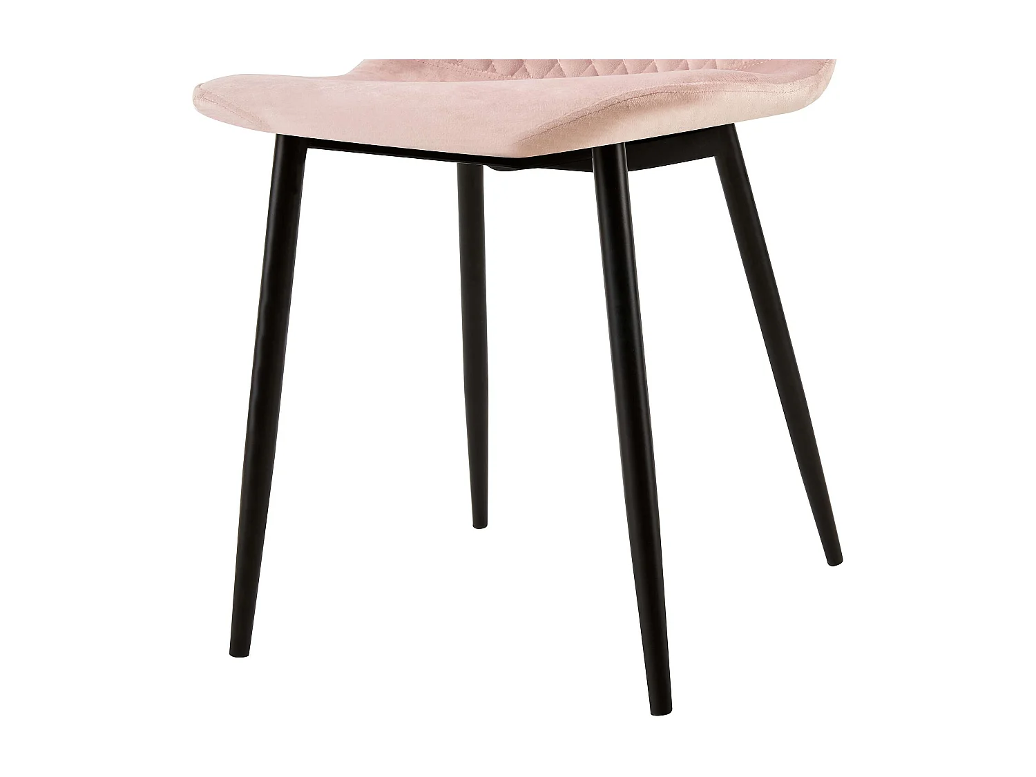 chaise salle à manger - Velours - Rose - Giverny