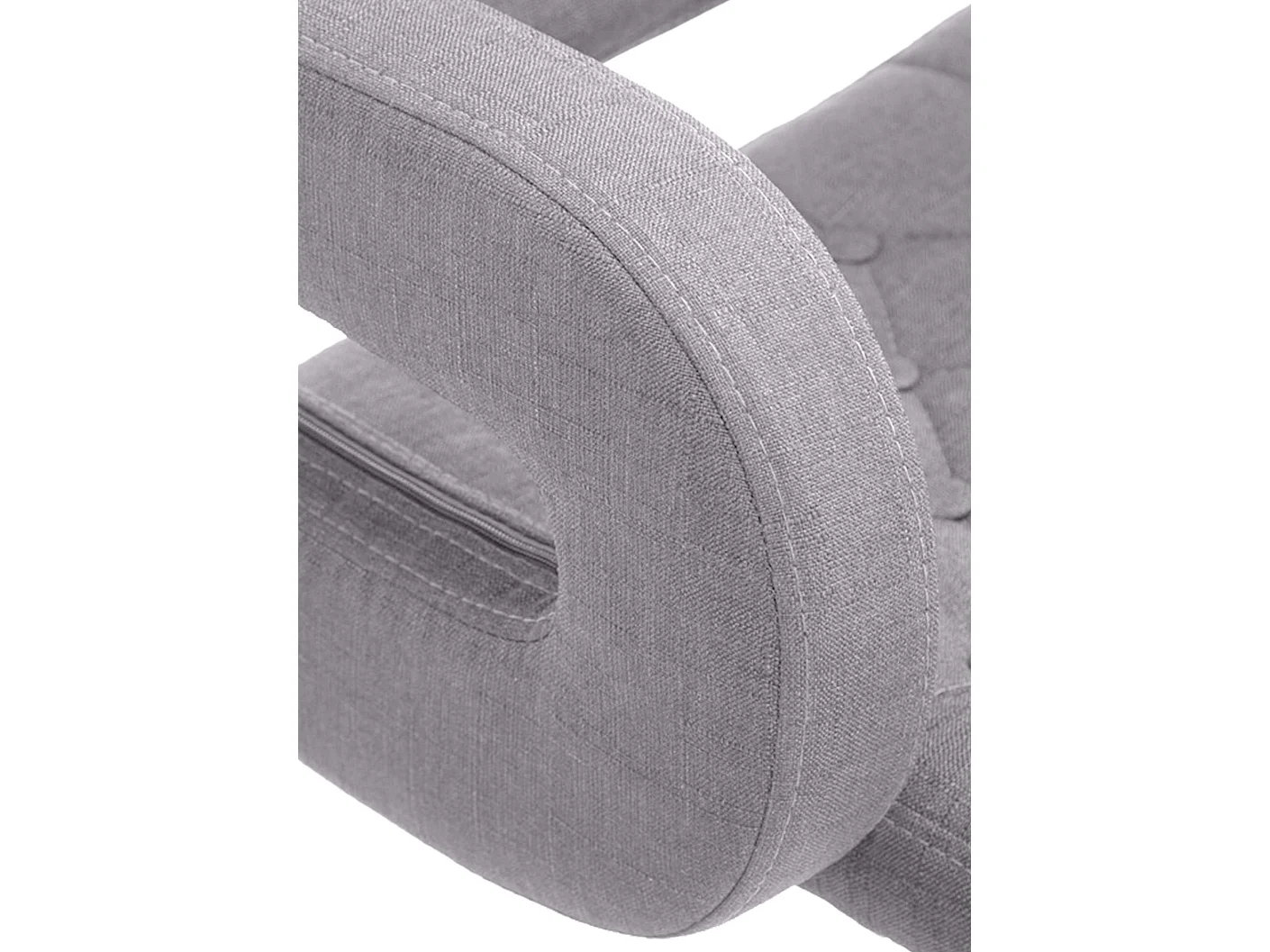 Fauteuil Lounge Dublin tissu - Gris76.00