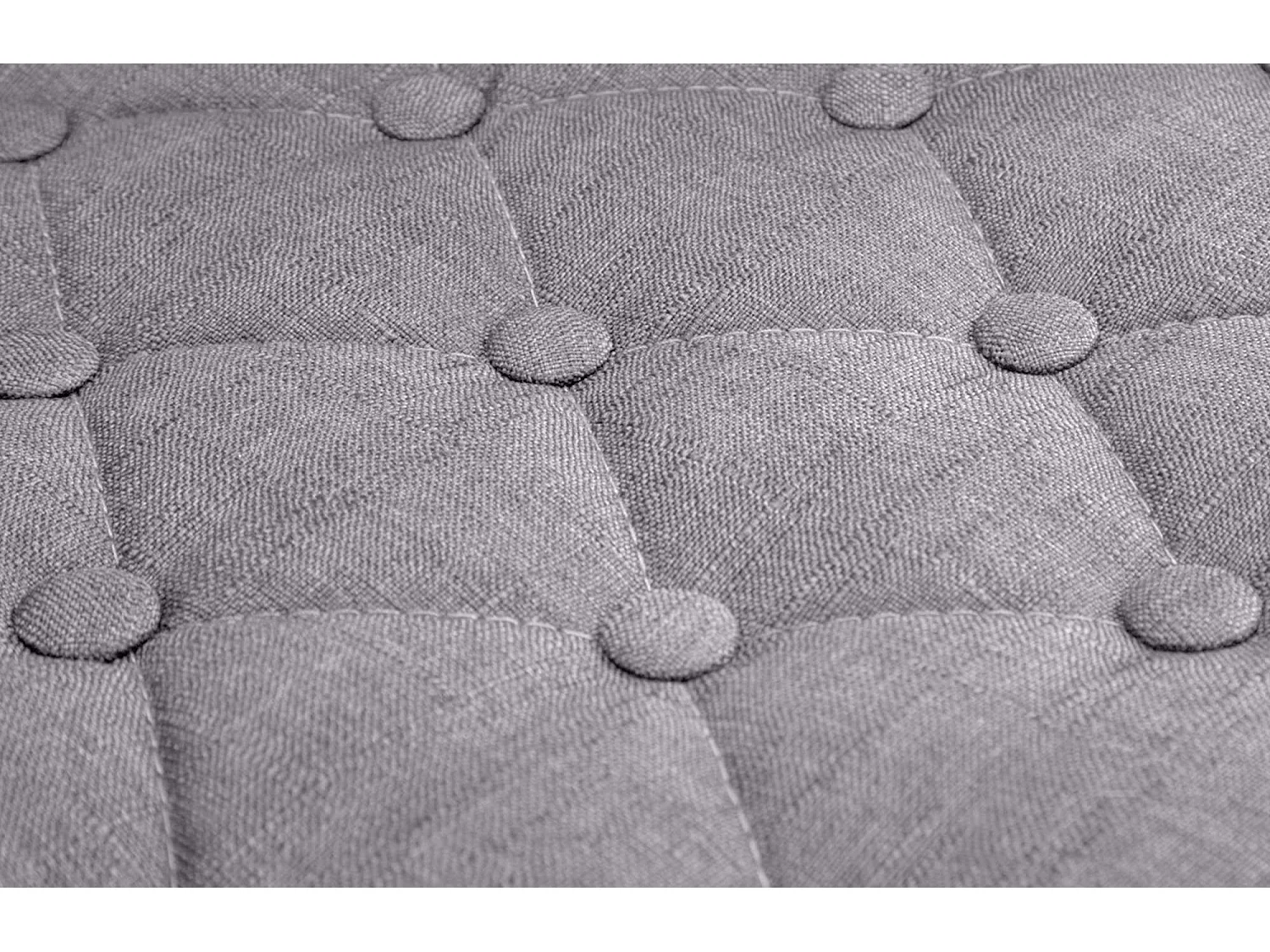 Fauteuil Lounge Dublin tissu - Gris76.00