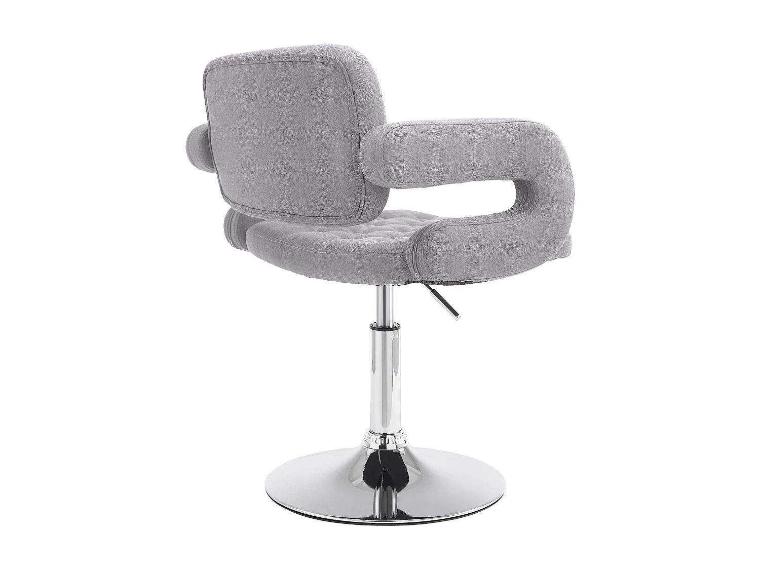 Fauteuil Lounge Dublin tissu - Gris76.00