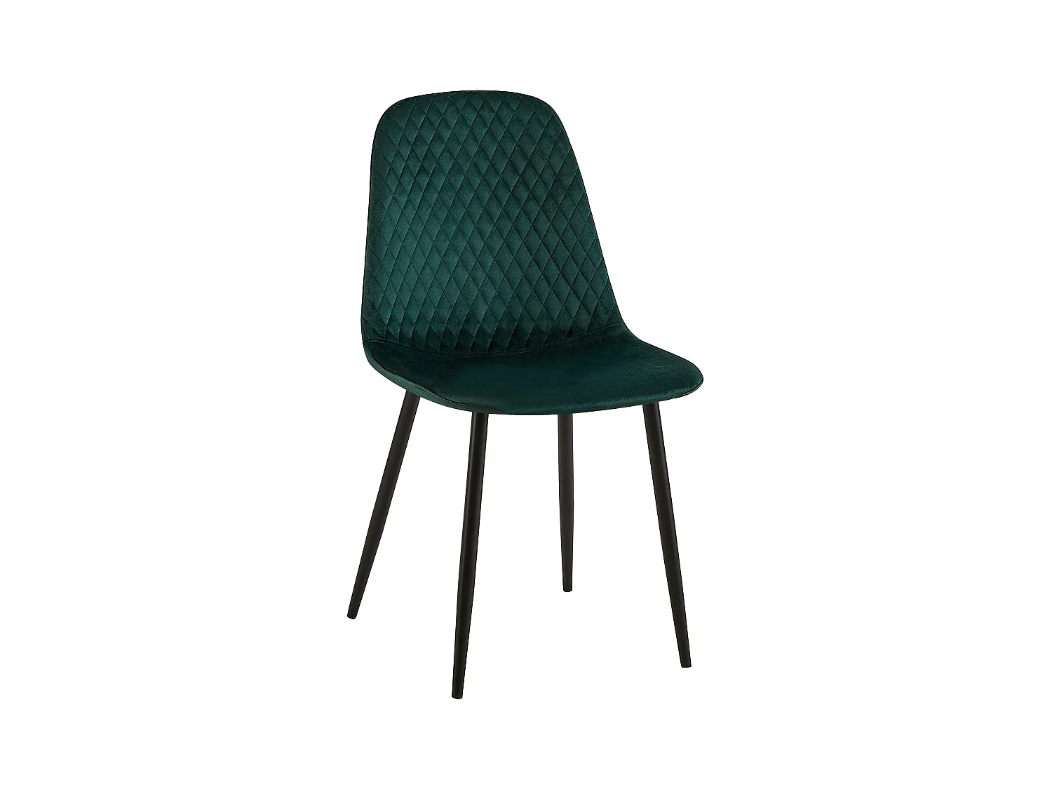 chaise salle à manger - Velours - Vert - Giverny