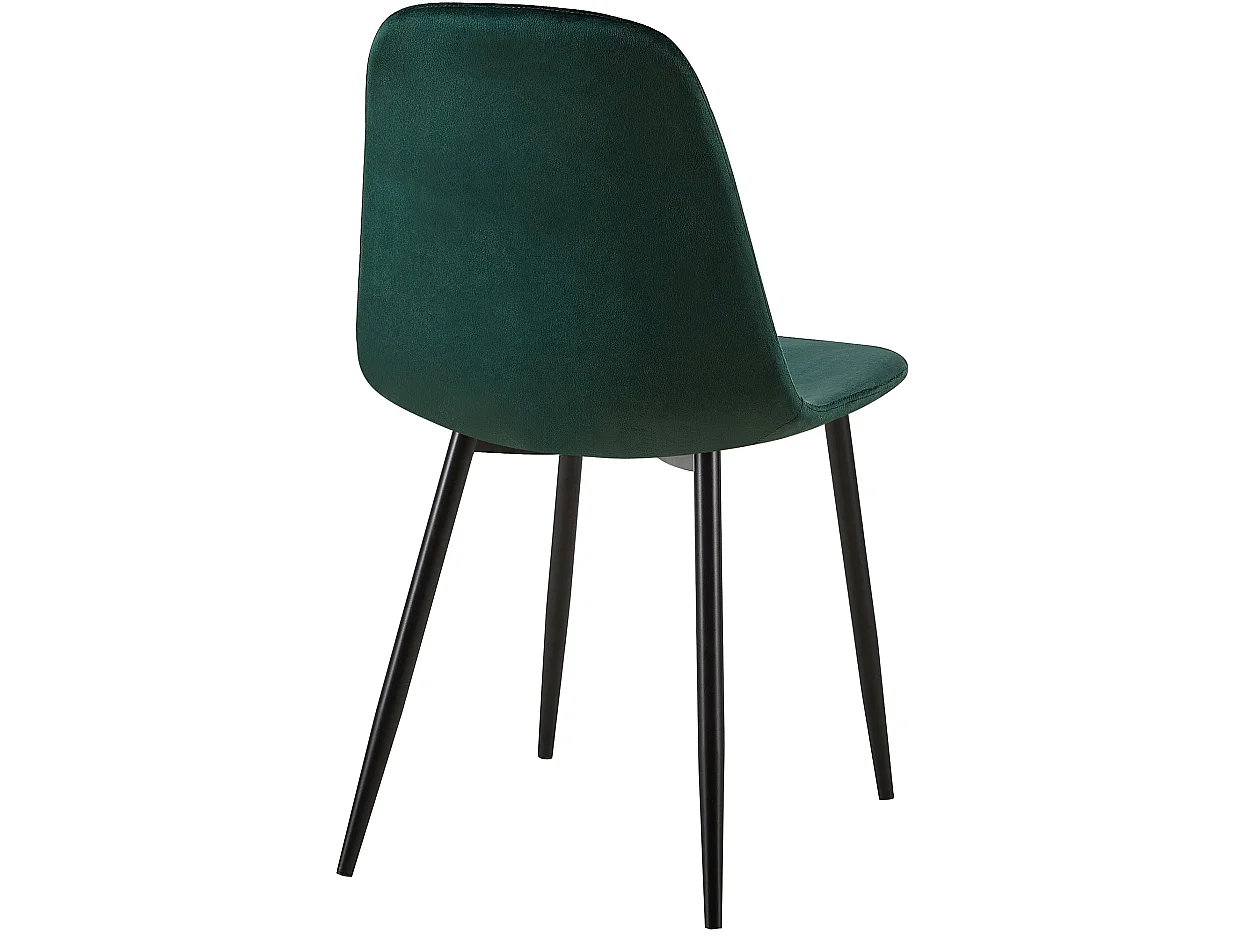 chaise salle à manger - Velours - Vert - Giverny