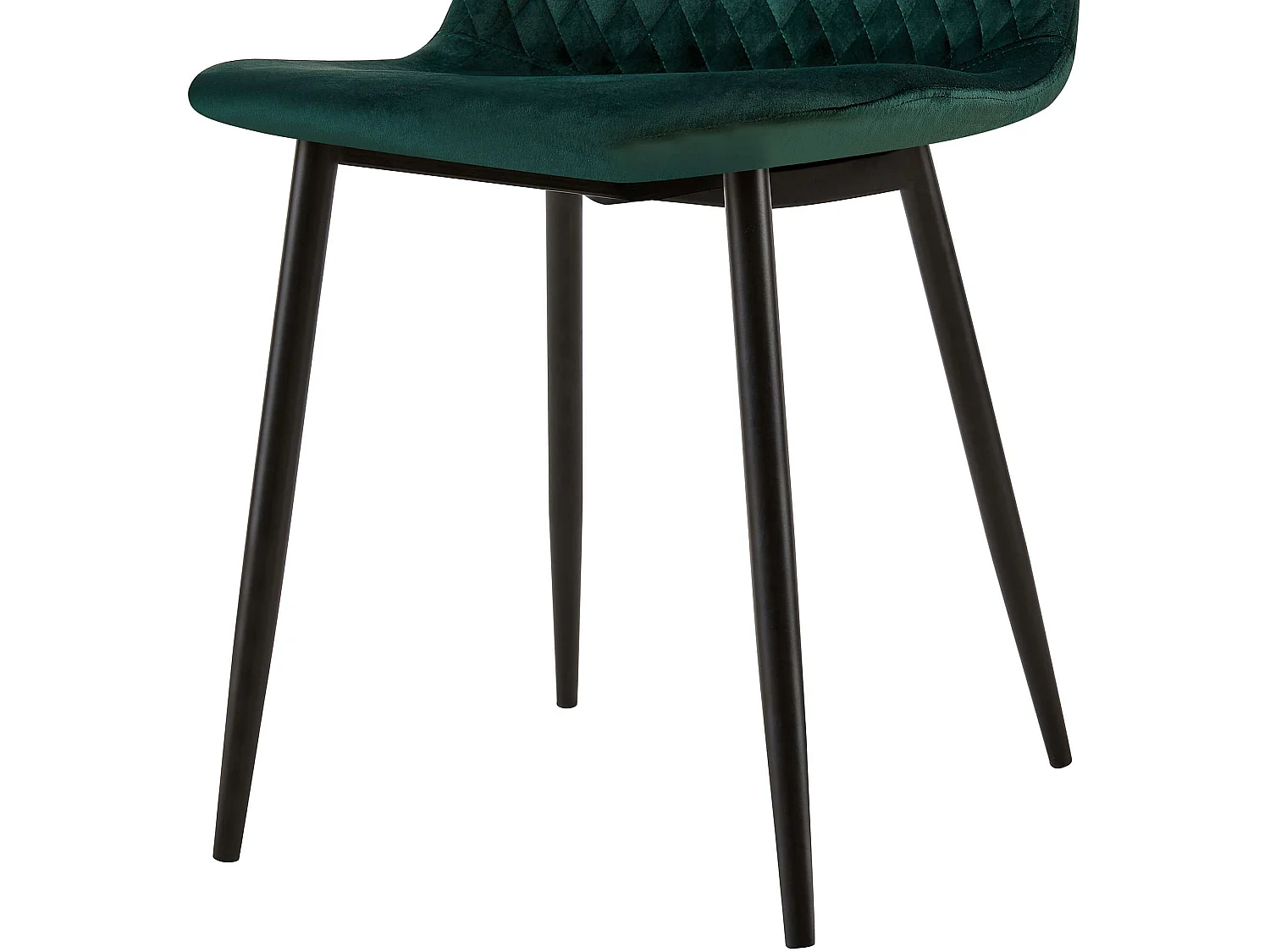 chaise salle à manger - Velours - Vert - Giverny
