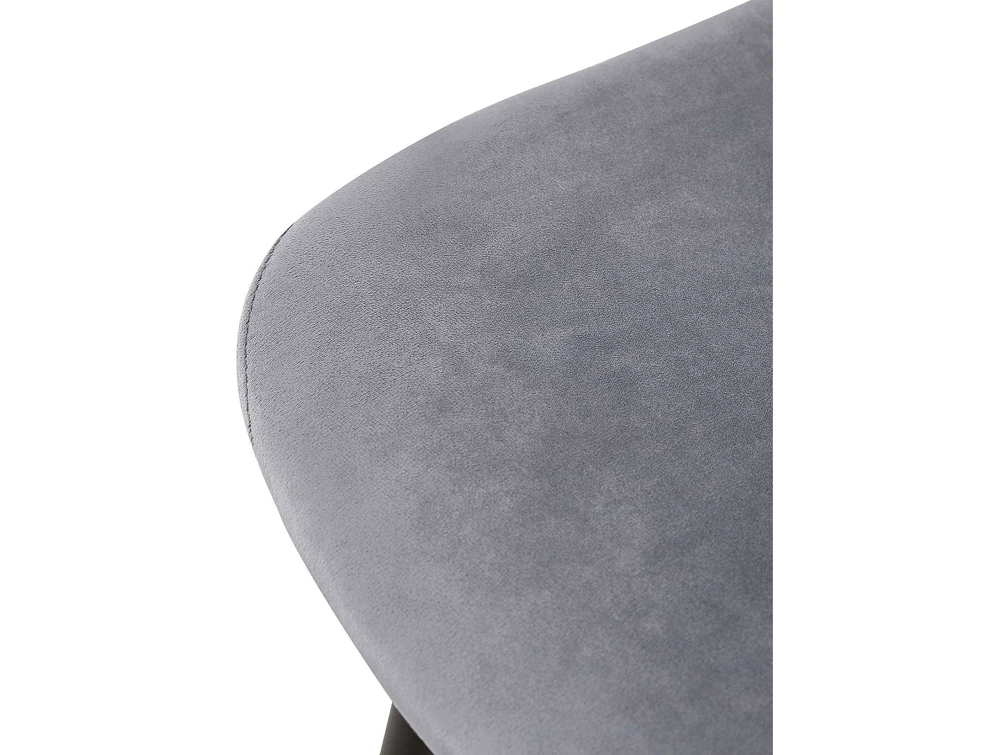 Eetkamerstoelen - Fluweel - grijs - Giverny