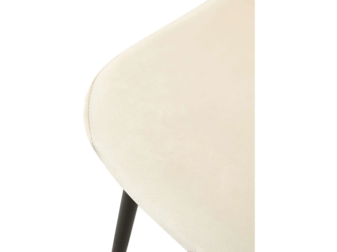 chaise salle à manger - Velours - Crème - Giverny